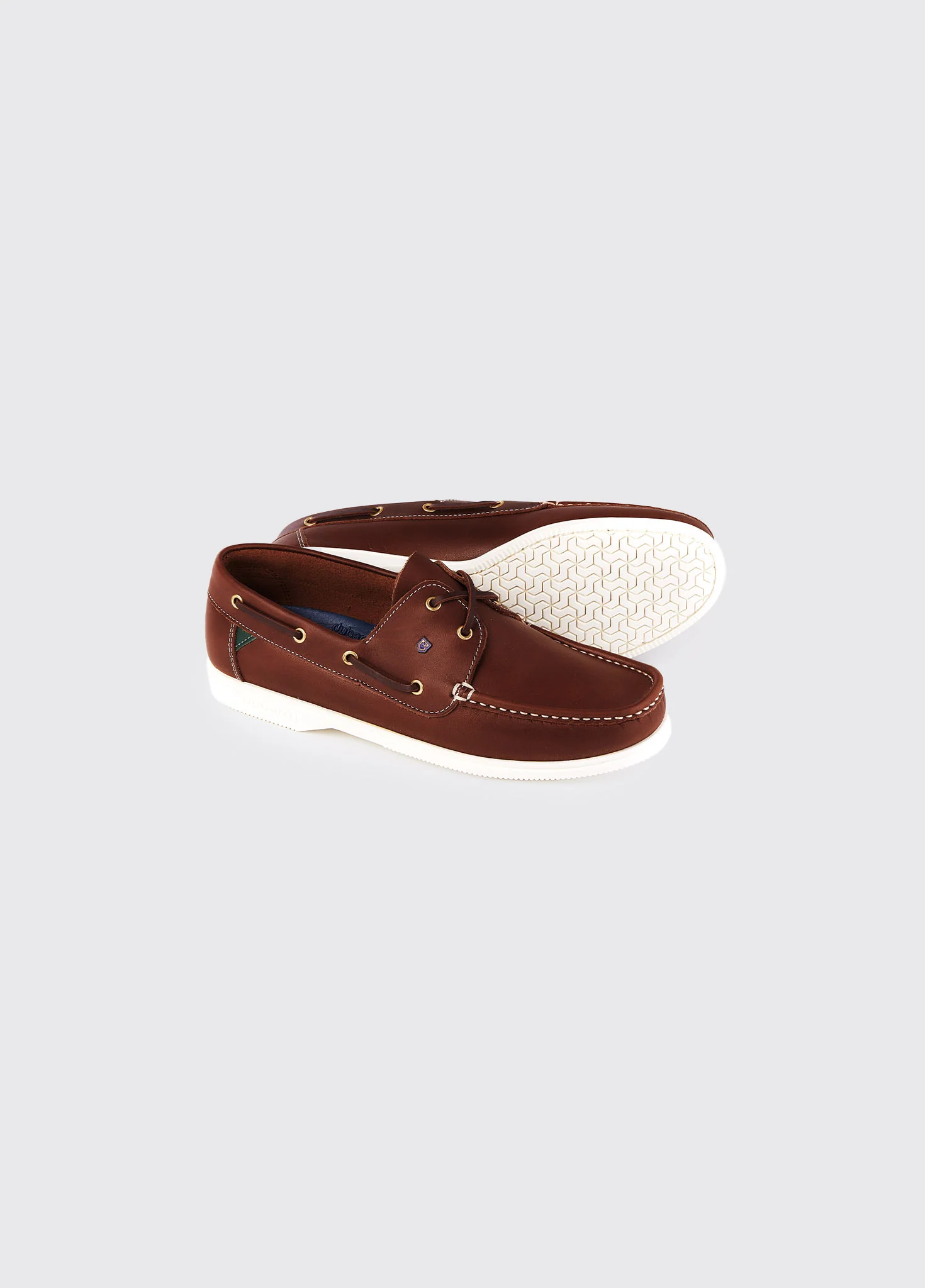 Admirals Men's Deck Shoe - Brown - Image 4