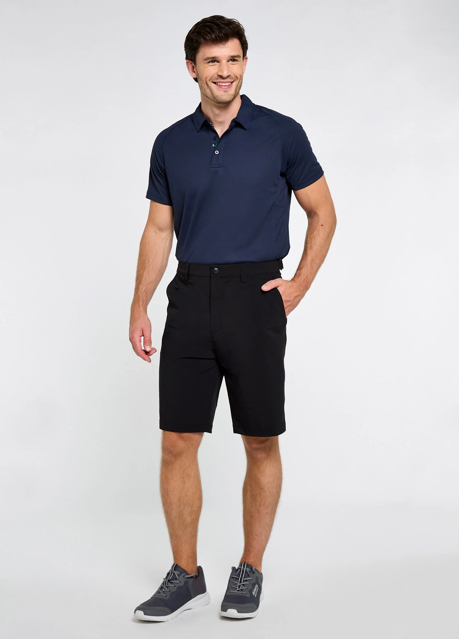 California Men's Crew Shorts - Black - Image 3