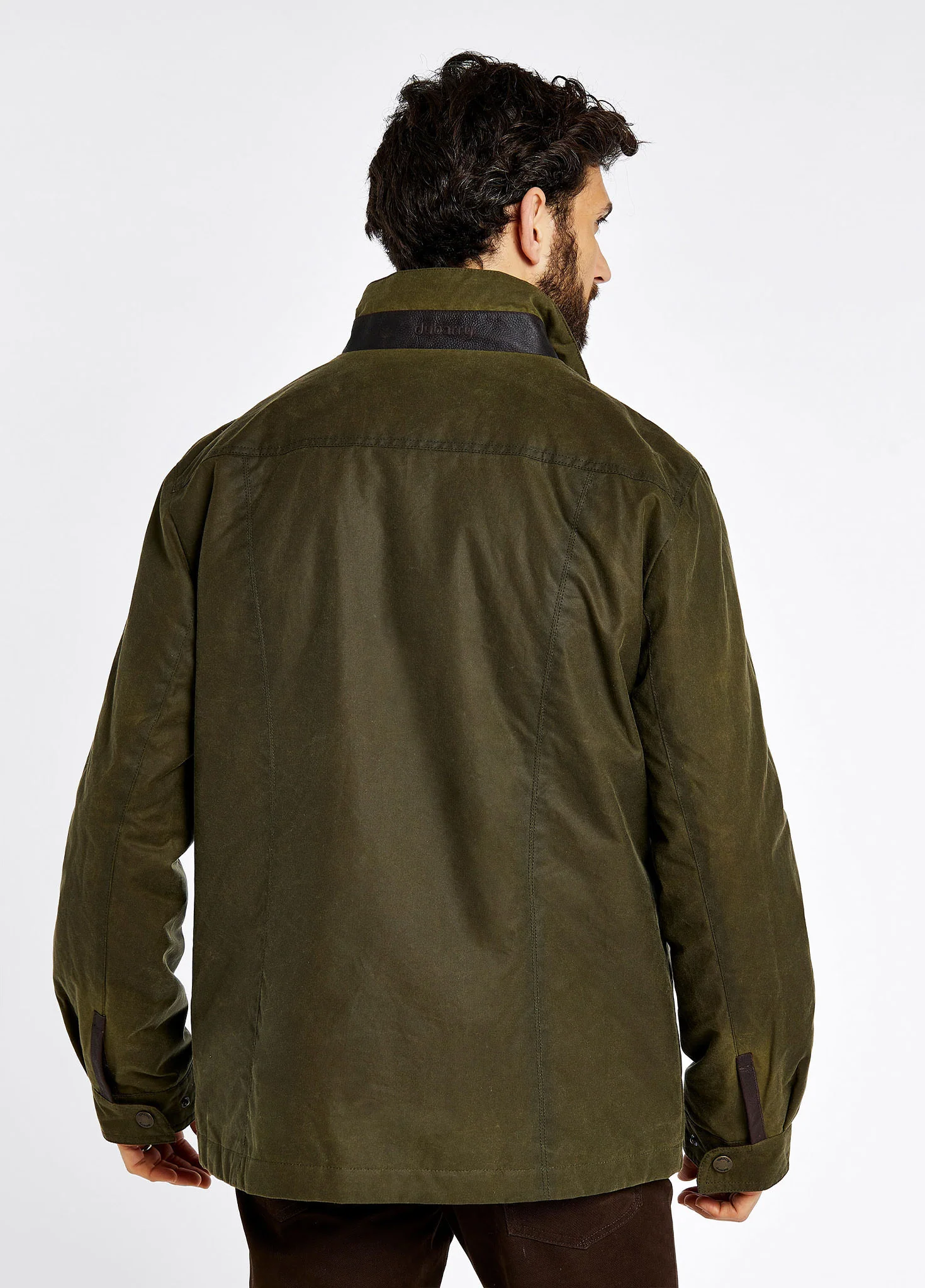Carrickfergus Men's Wax Jacket - Fennel - Image 5