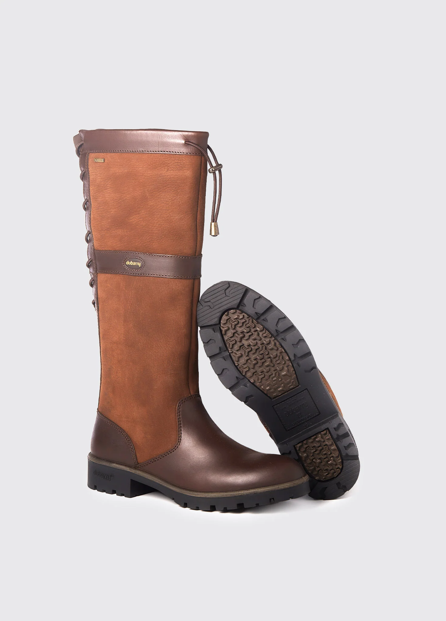 Glanmire Ladies Adjustable Calf Country Boot - Walnut - Image 3