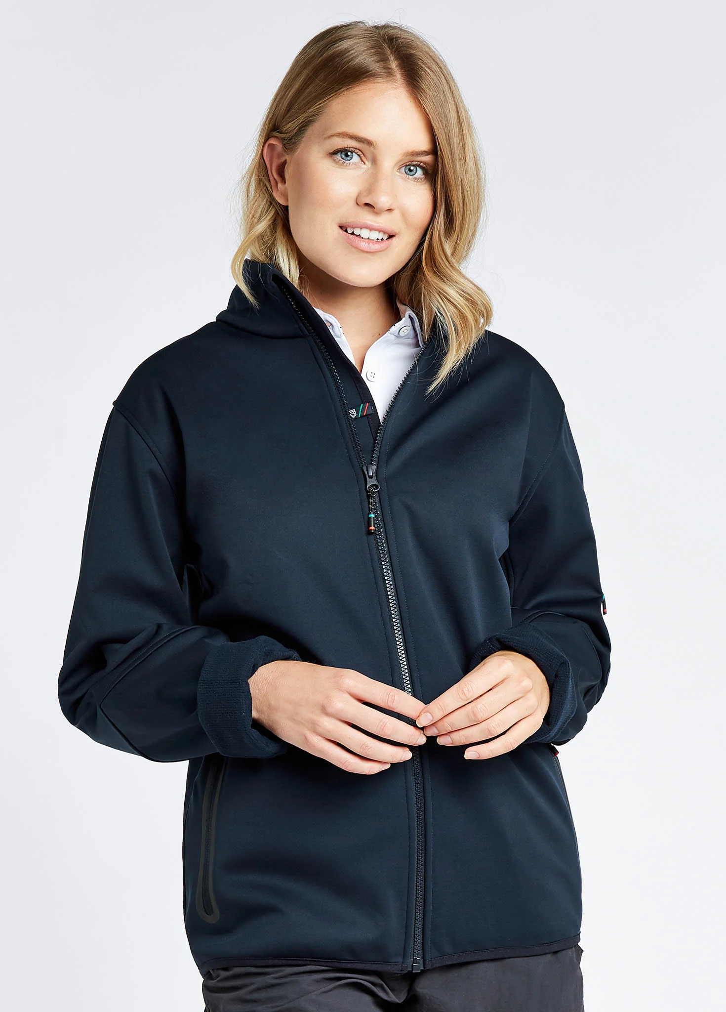 Ibiza Women's Softshell Jacket - Navy - Image 3