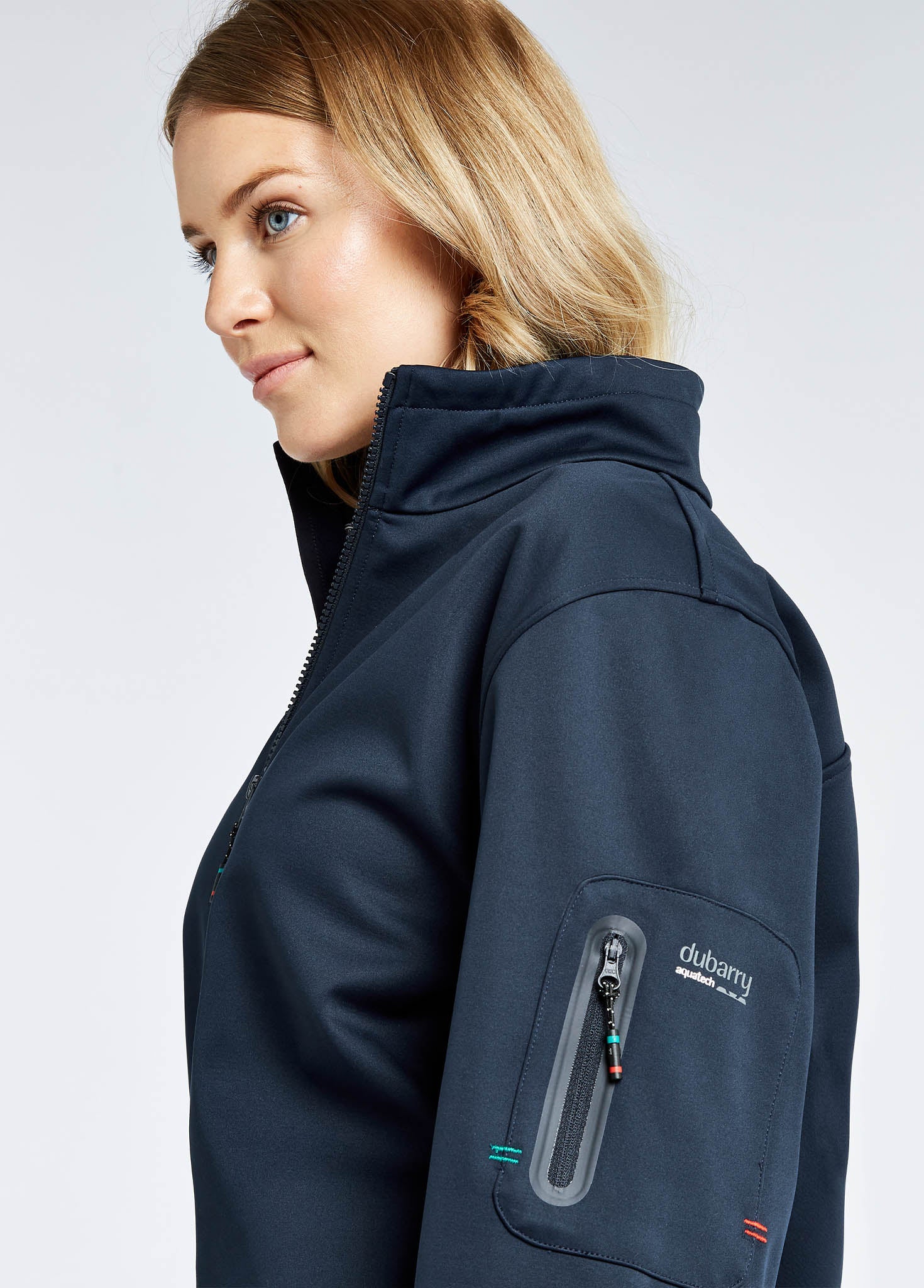 Ibiza Women's Softshell Jacket - Navy - Image 5