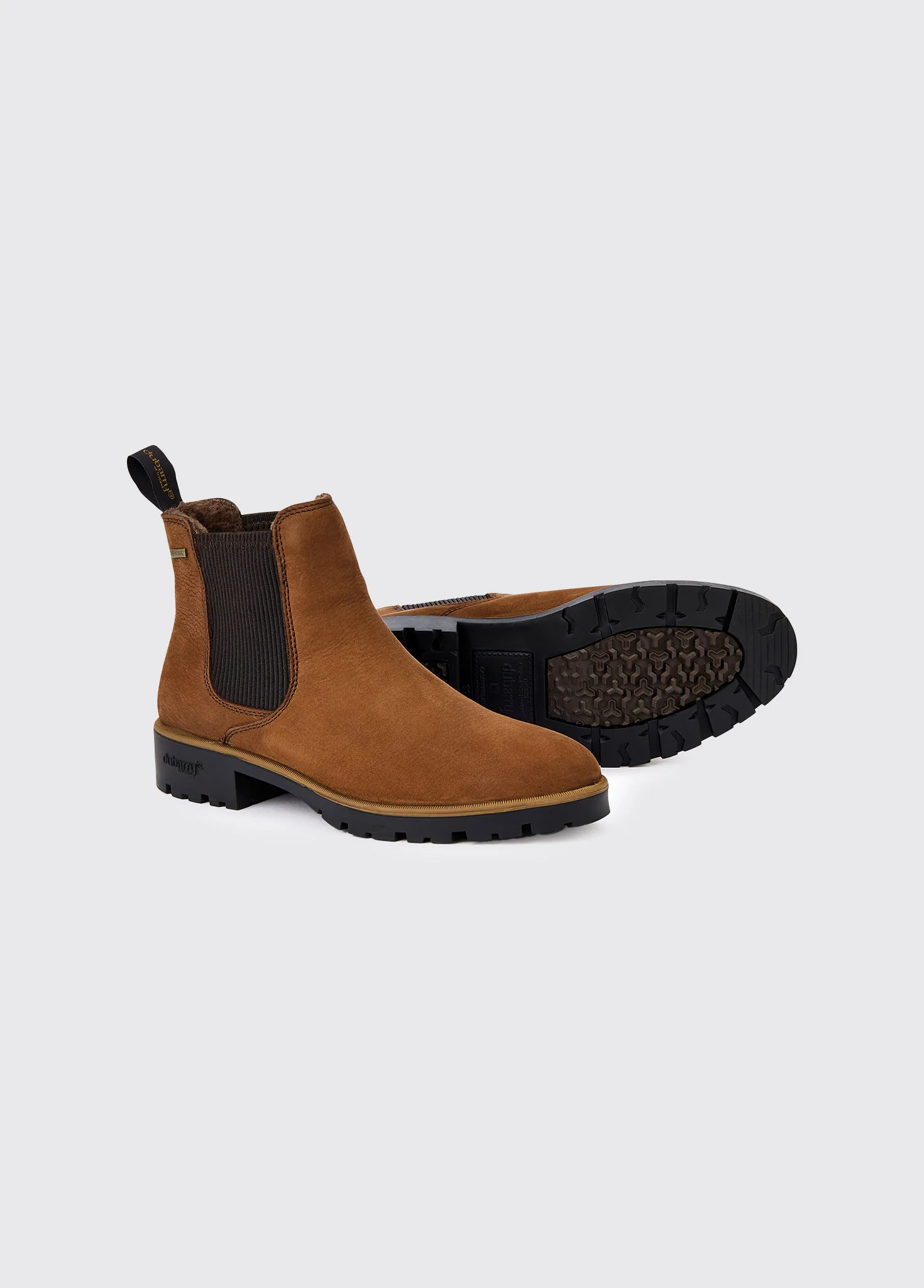 Kilcommon Faux Fur-lined Chelsea Boot - Walnut - Image 5