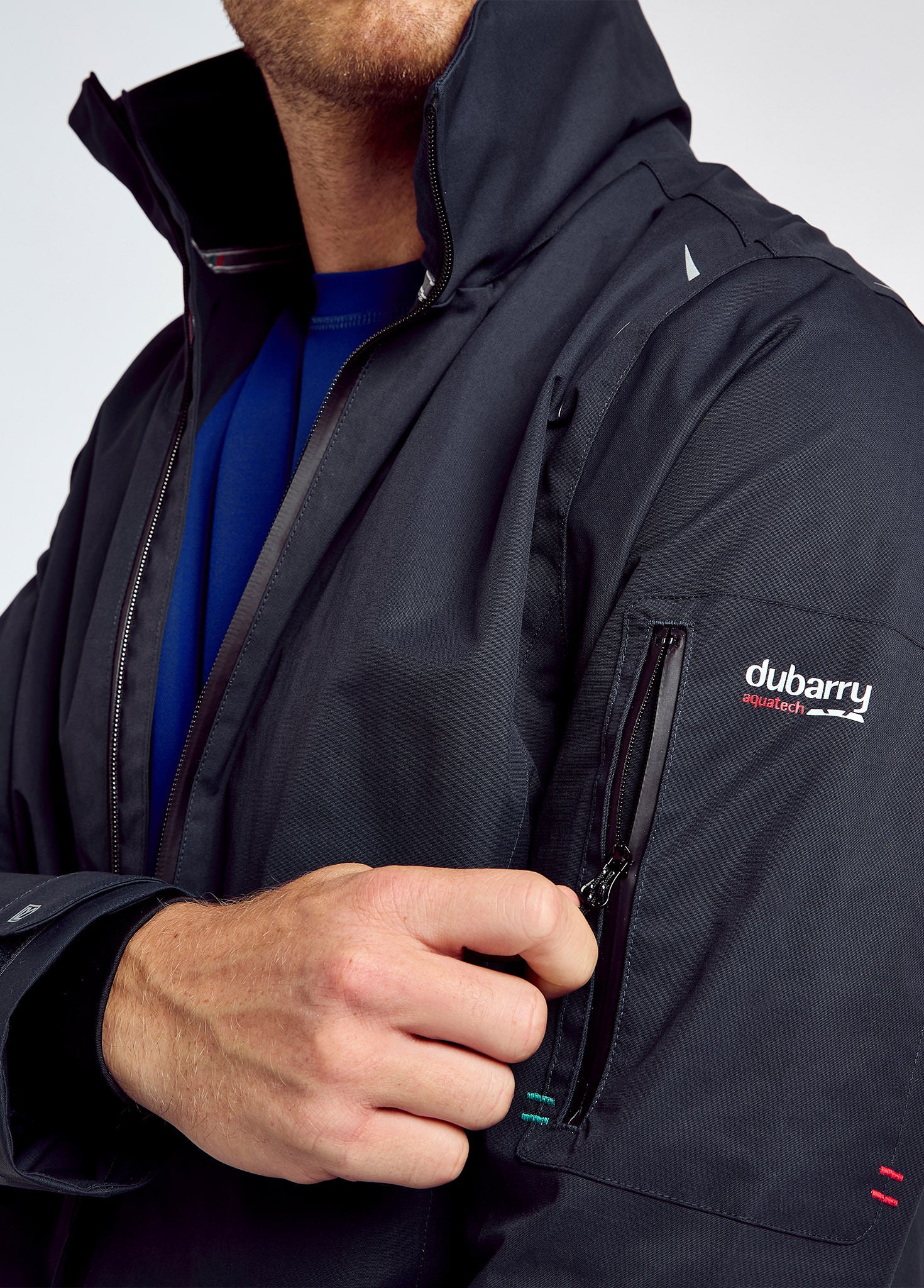 La Palma Waterproof Jacket - Navy - Image 6