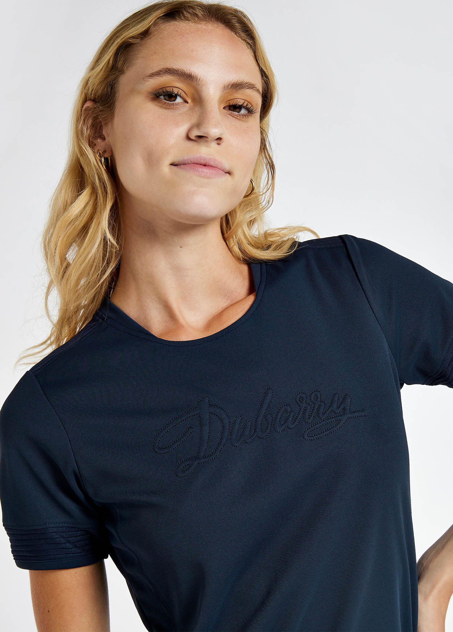 Trim Active T-shirt - Navy - Image 4