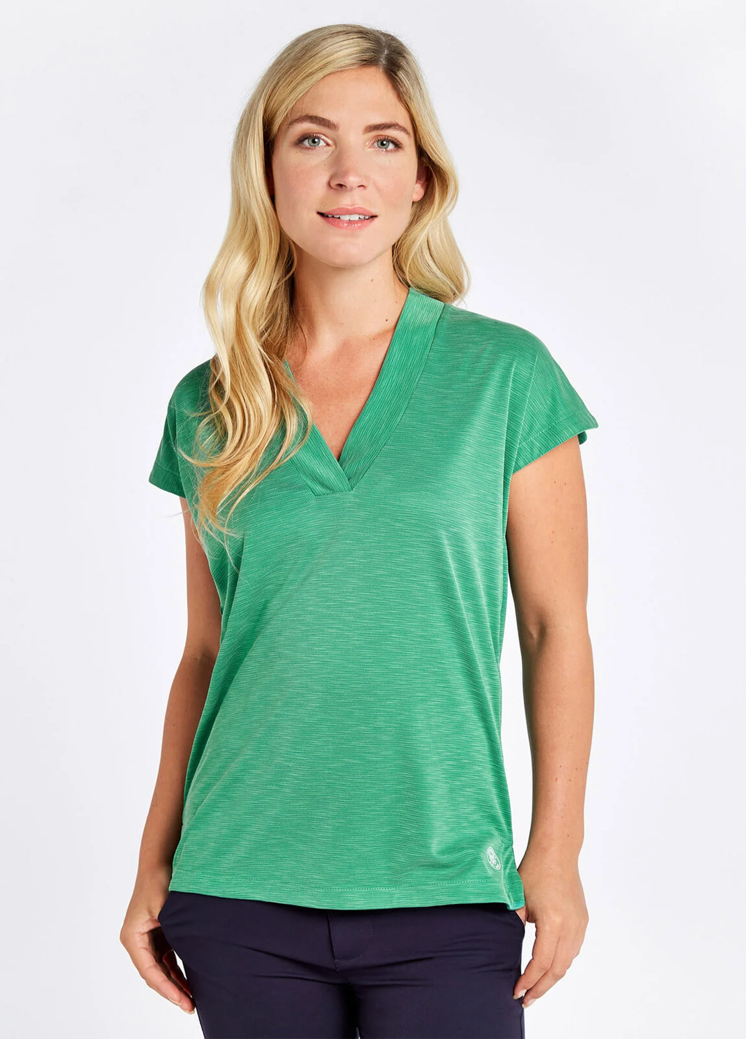 Coolestown cap sleeve top  - Kelly Green - Image 3