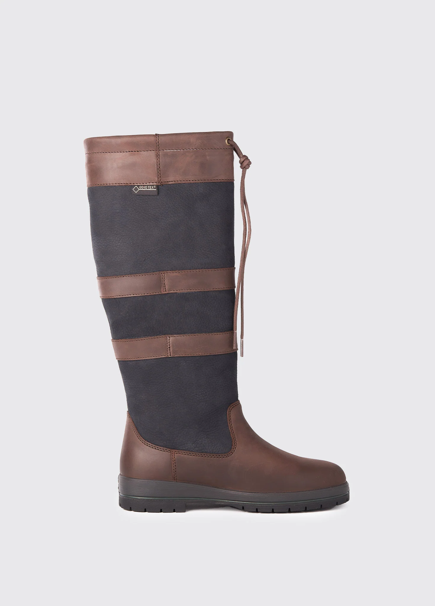 Galway Ladies Country Boot  - Black/Brown - Image 4