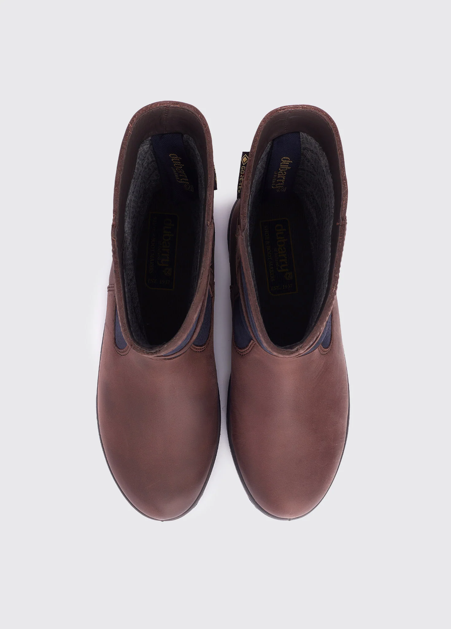 Roscommon Ladies Country Boot - Navy/Brown - Image 7