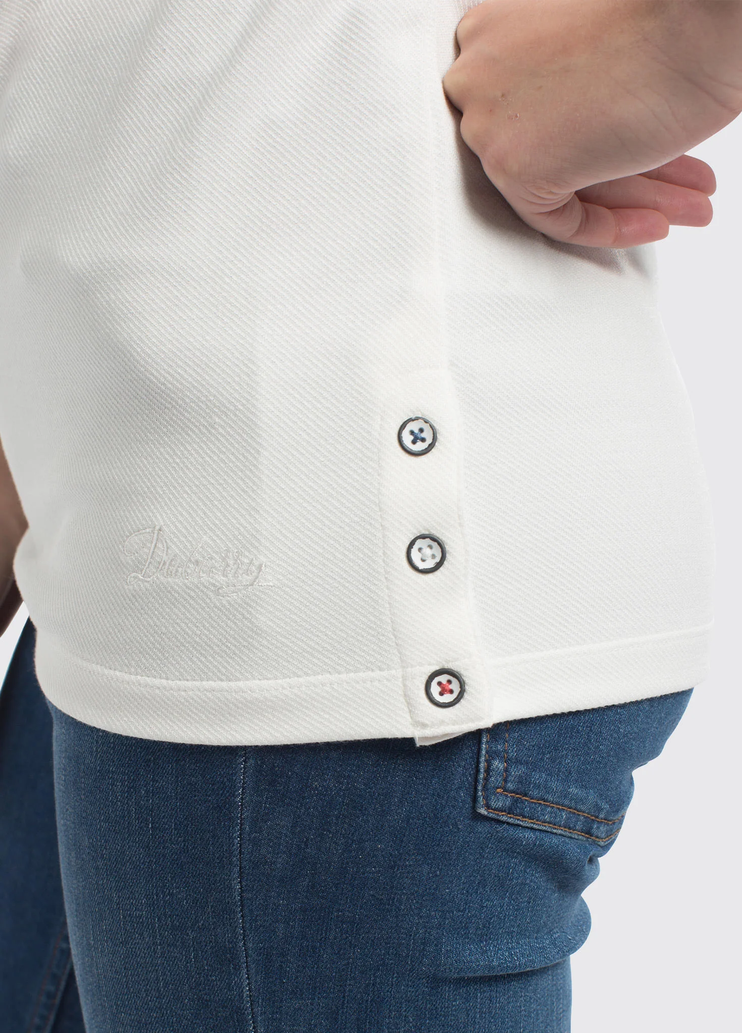 Fermoyle cowl neck top - White - Image 4