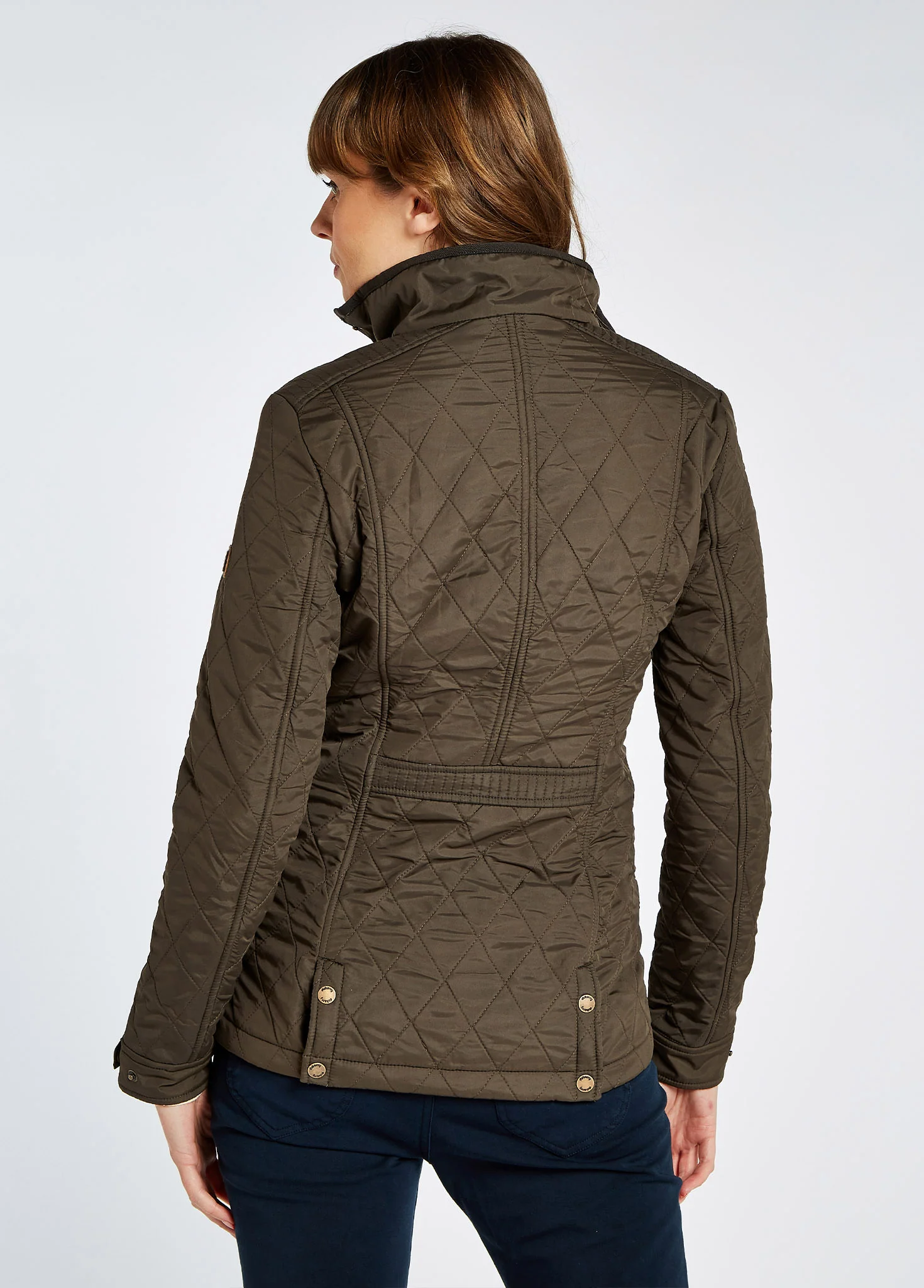 Camlodge Quilted Jacket - Olive - Image 4