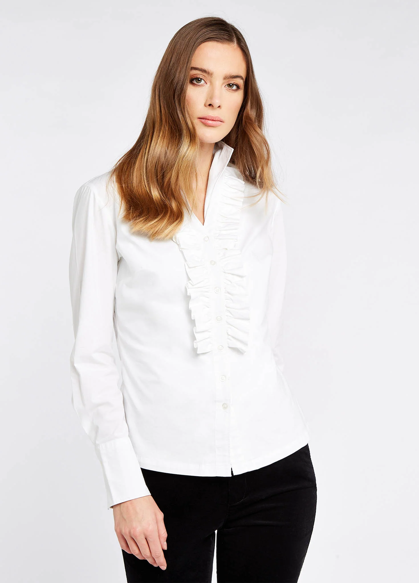 Hydrangea Shirt - White - Image 3