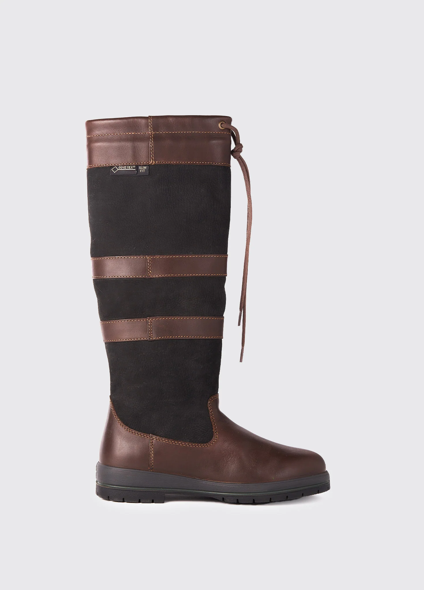 Galway Ladies SlimFit™ Country Boot - Black/Brown - Image 4