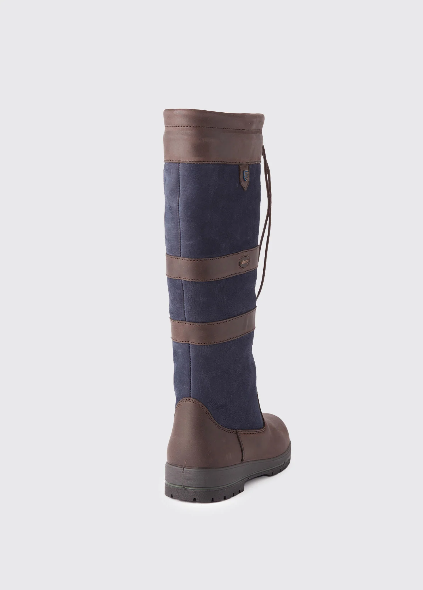 Galway Ladies SlimFit™ Country Boot - Navy/Brown - Image 7