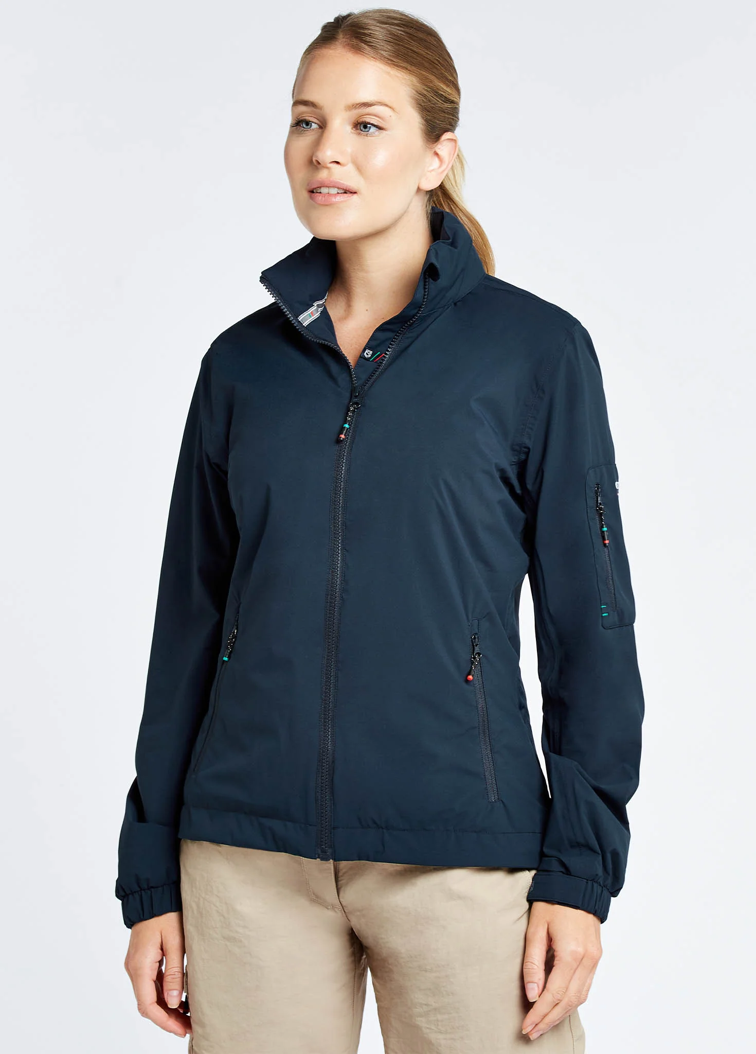 Corfu Women's Crew Jacket - Navy - Image 4