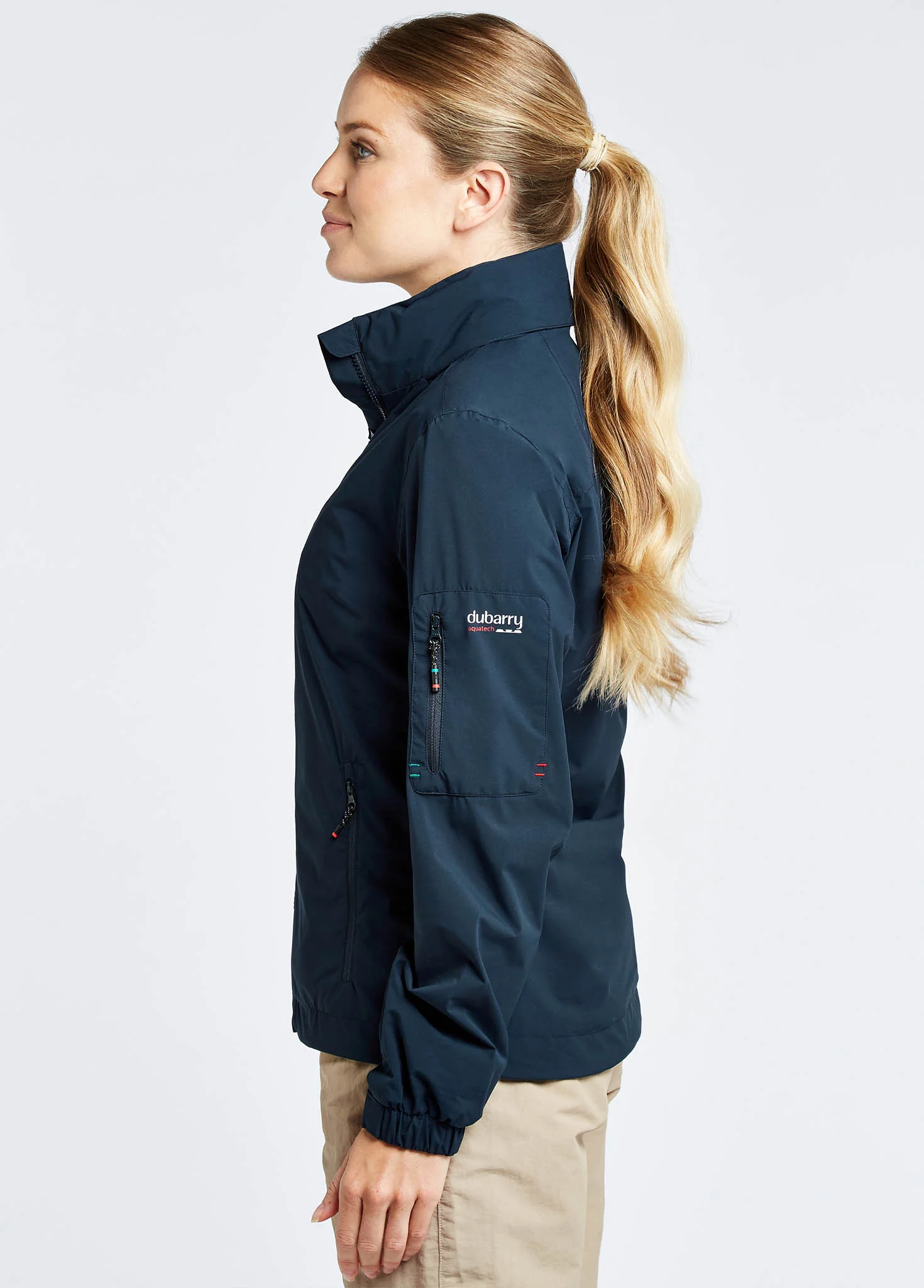 Corfu Women's Crew Jacket - Navy - Image 5