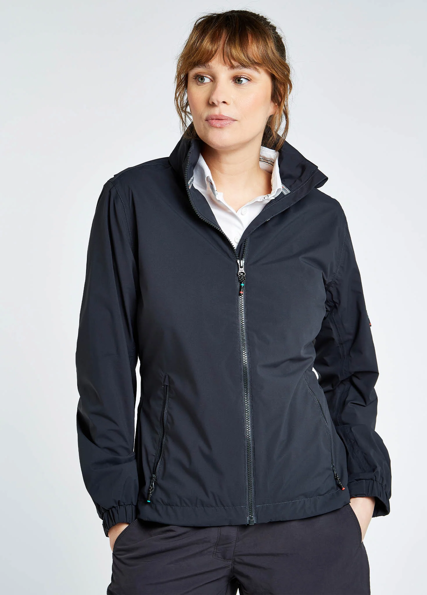 Livorno Women's Fleece-lined Crew Jacket - Graphite - Image 4