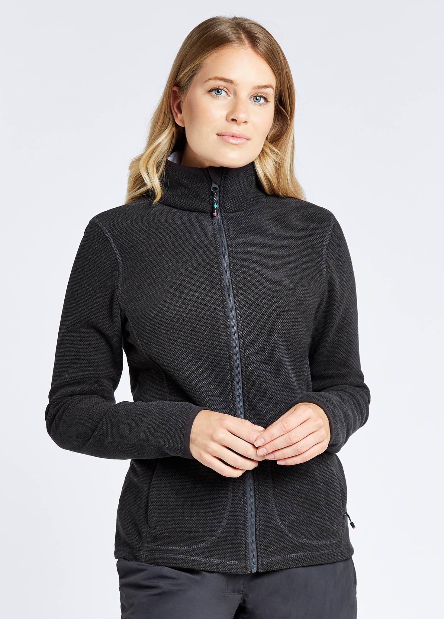 Sicily Women's Full-zip fleece - Graphite - Image 4