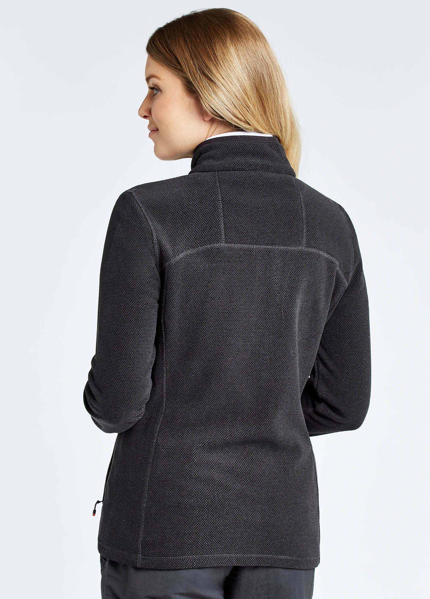 Sicily Women's Full-zip fleece - Graphite - Image 5