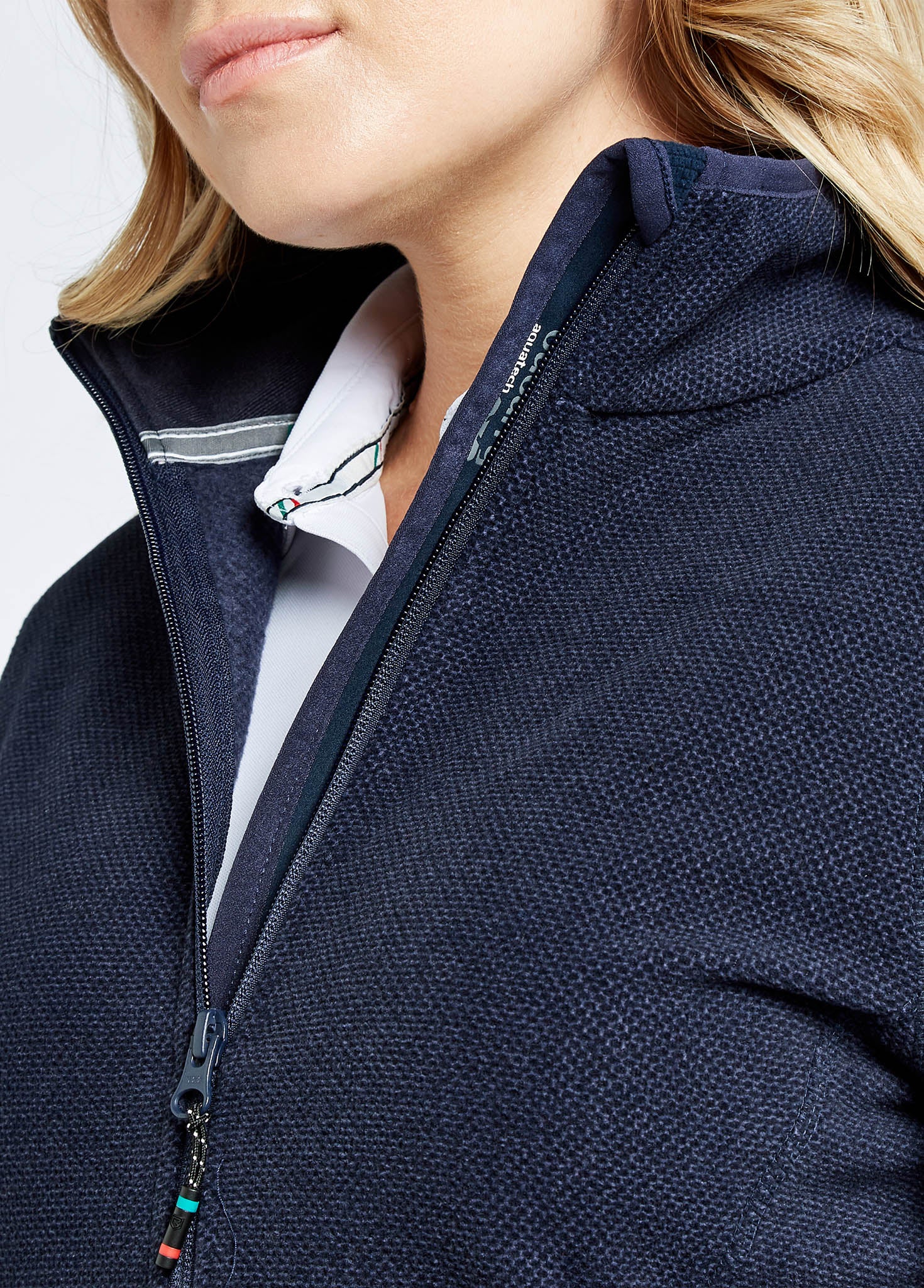 Sicily Women's Full-zip fleece - Navy - Image 7