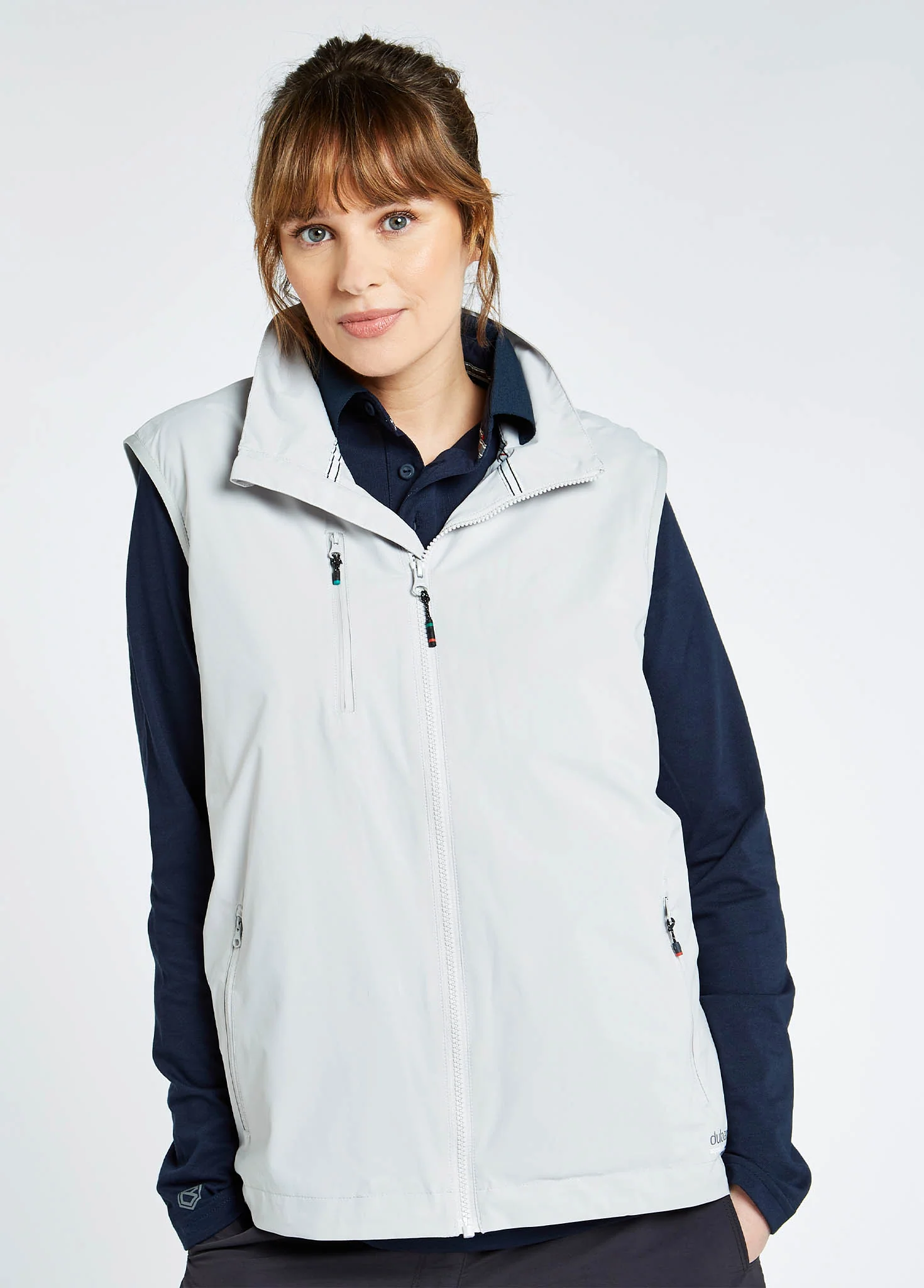 Lanzarote Ladies Tech Gilet - Platinum - Image 3