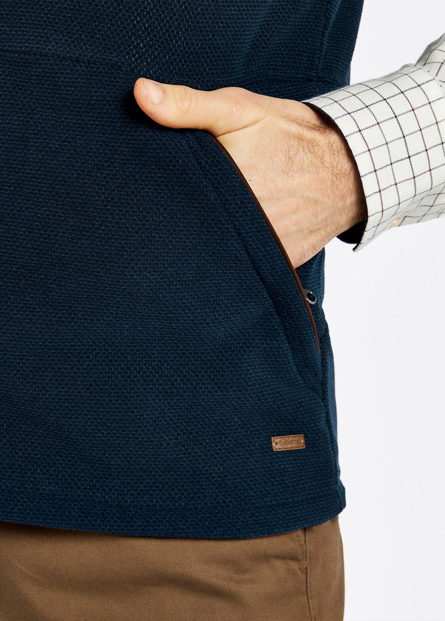 Lifford Fleece Gilet - Navy - Image 6