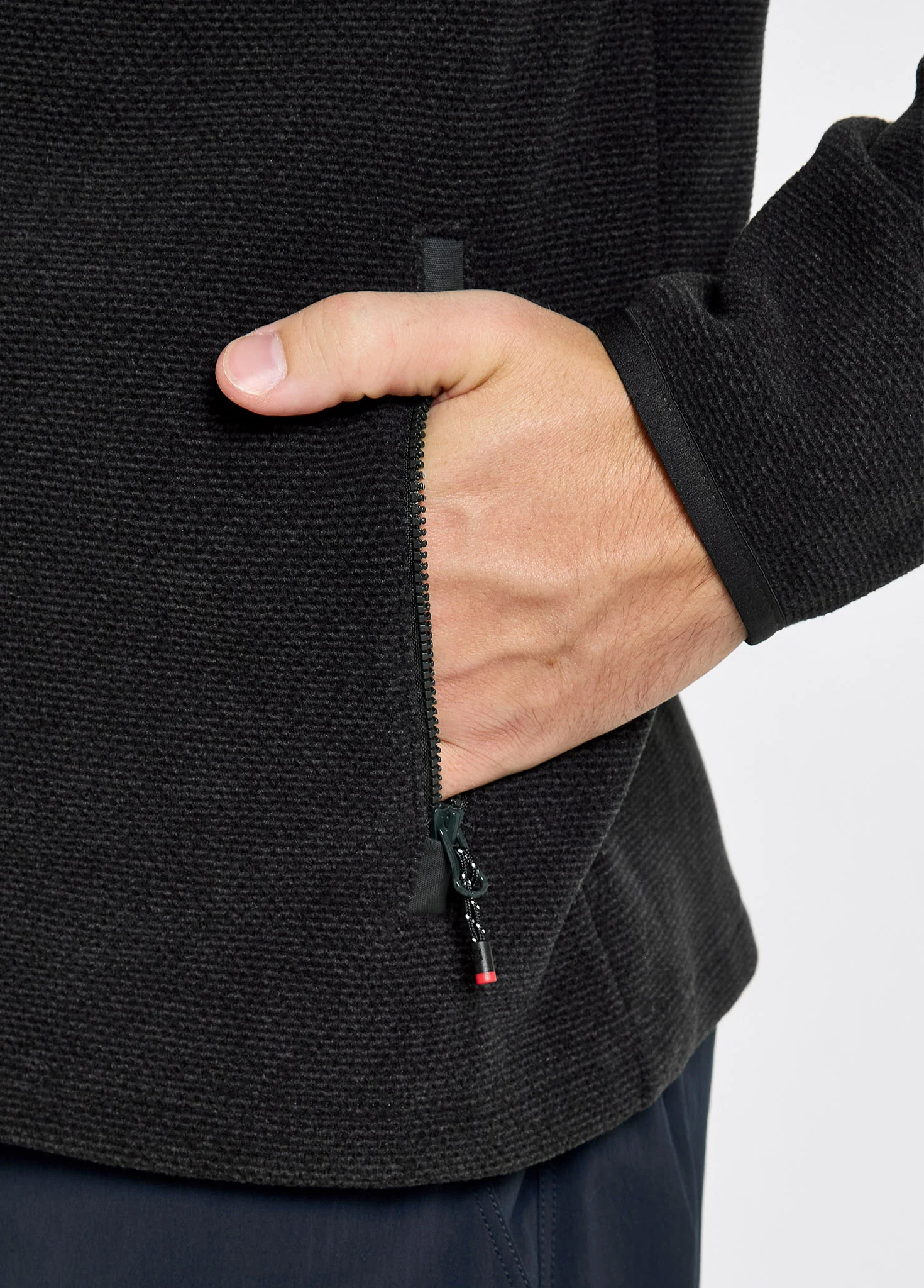 Lucia Men's Fleece Jacket - Graphite - Image 5