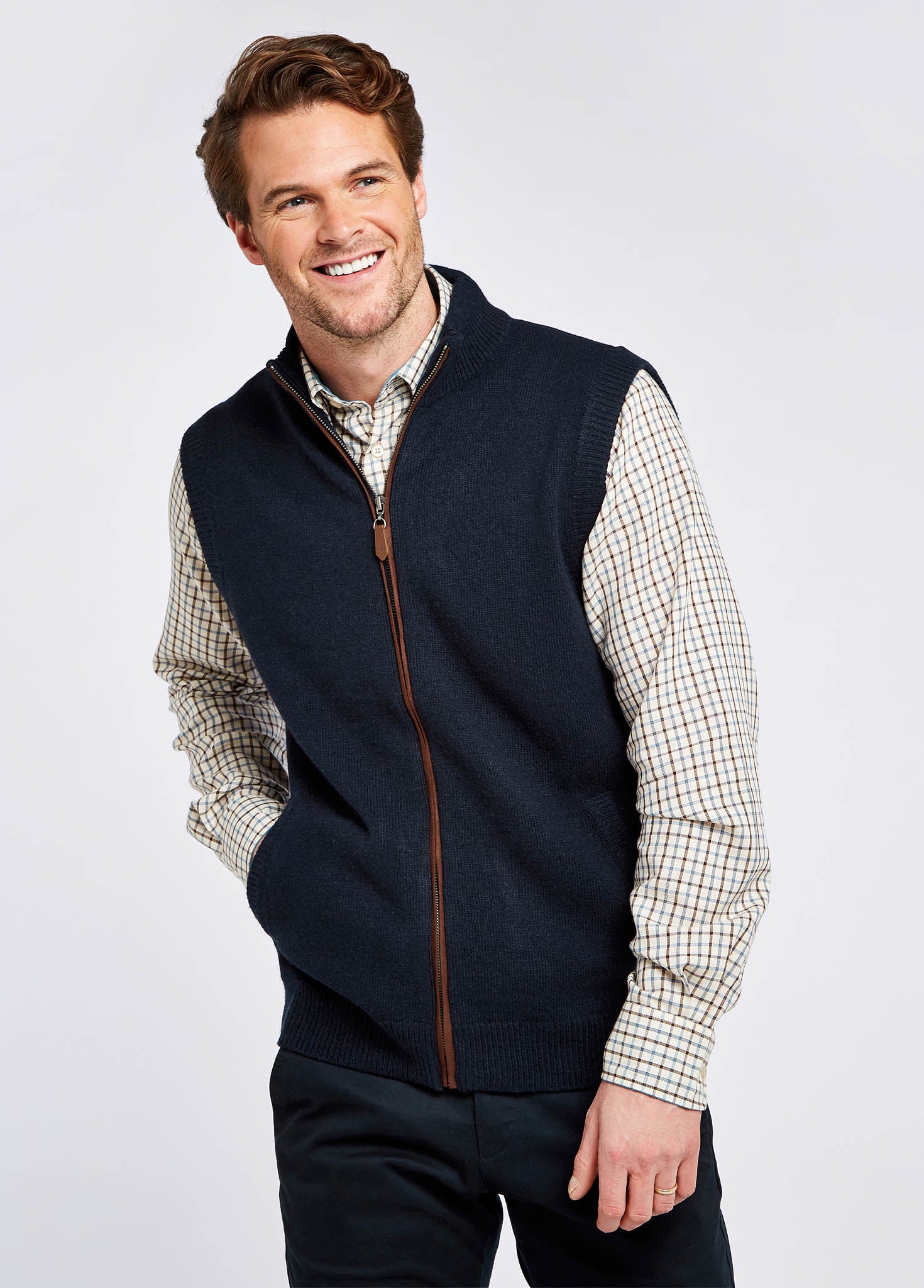 Upperwood Bodywarmer - Navy - Image 3