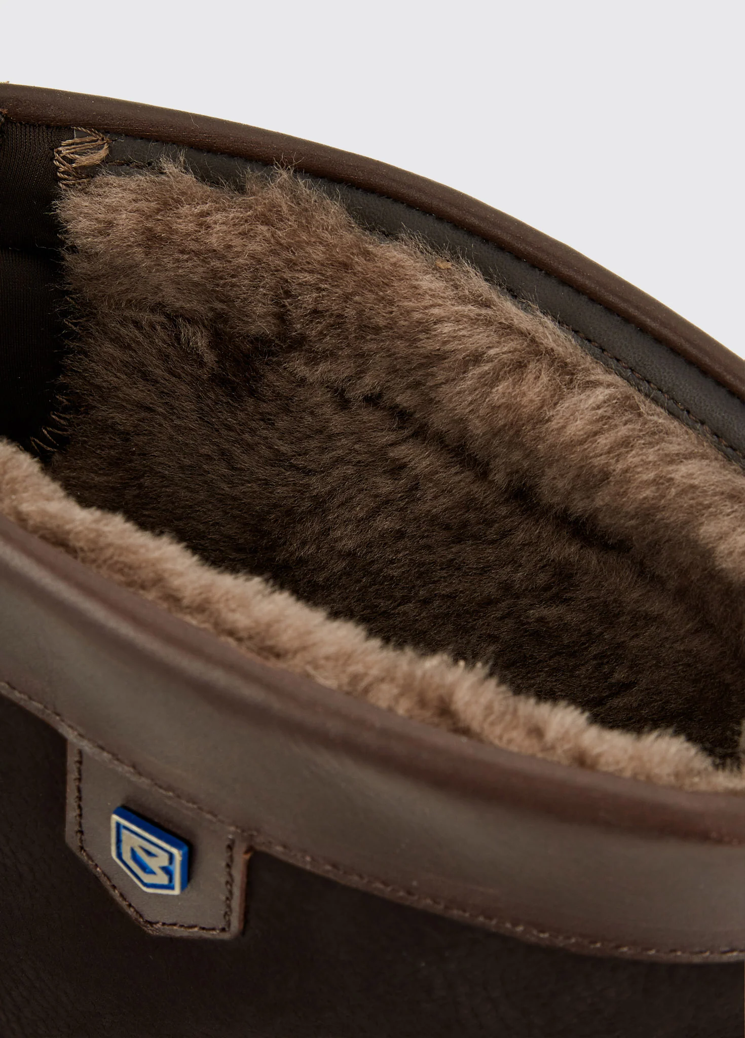 Donegal Mens Country Boot - Black/Brown - Image 7