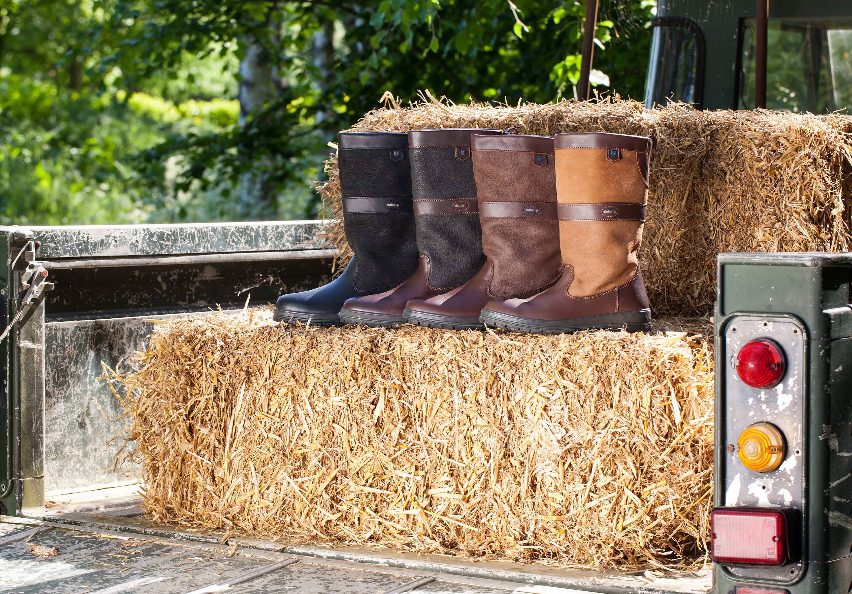 Kildare Mens Country Boot - Black/Brown - Image 3