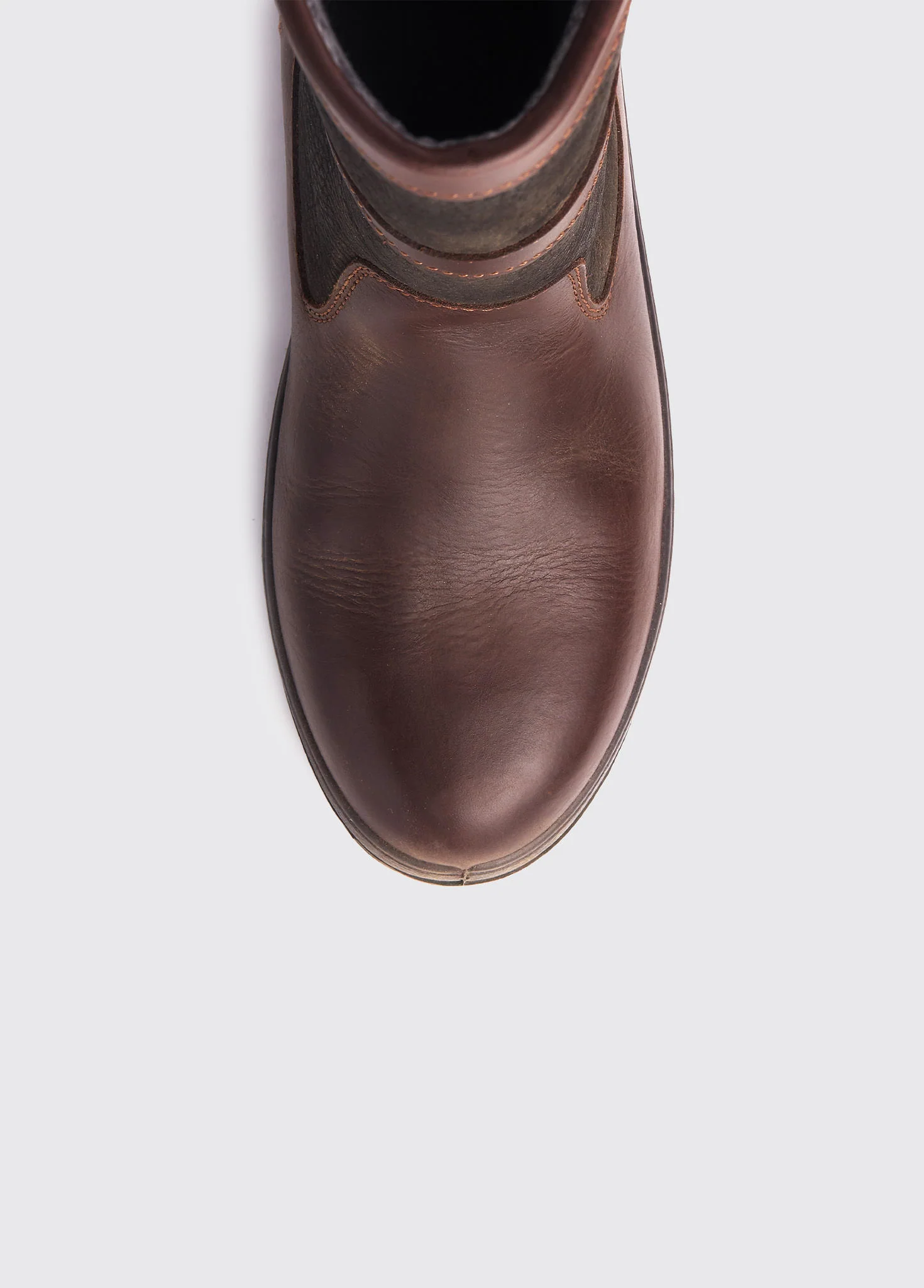 Kildare Mens Country Boot - Black/Brown - Image 7