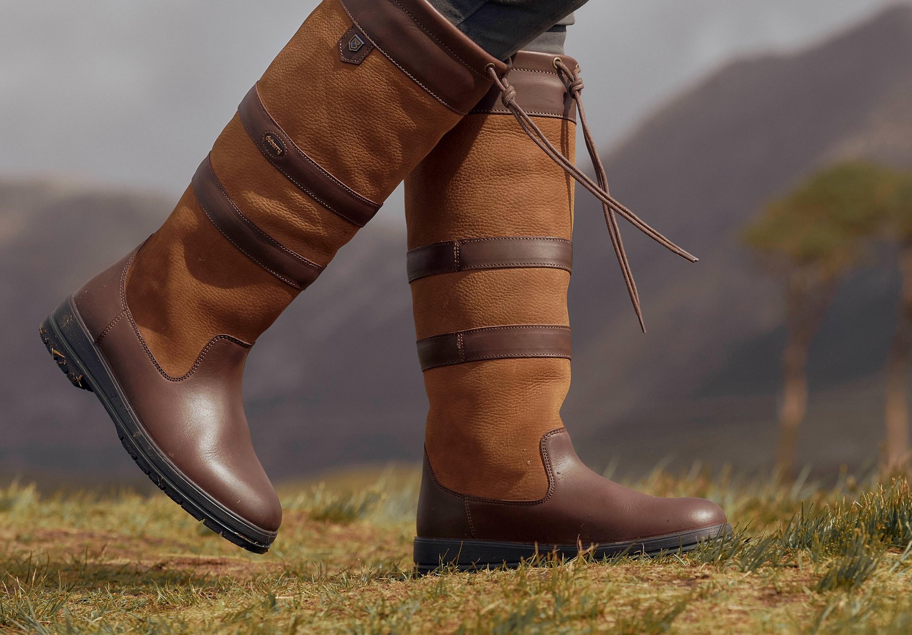 Galway Mens Country Boot  - Brown - Image 3