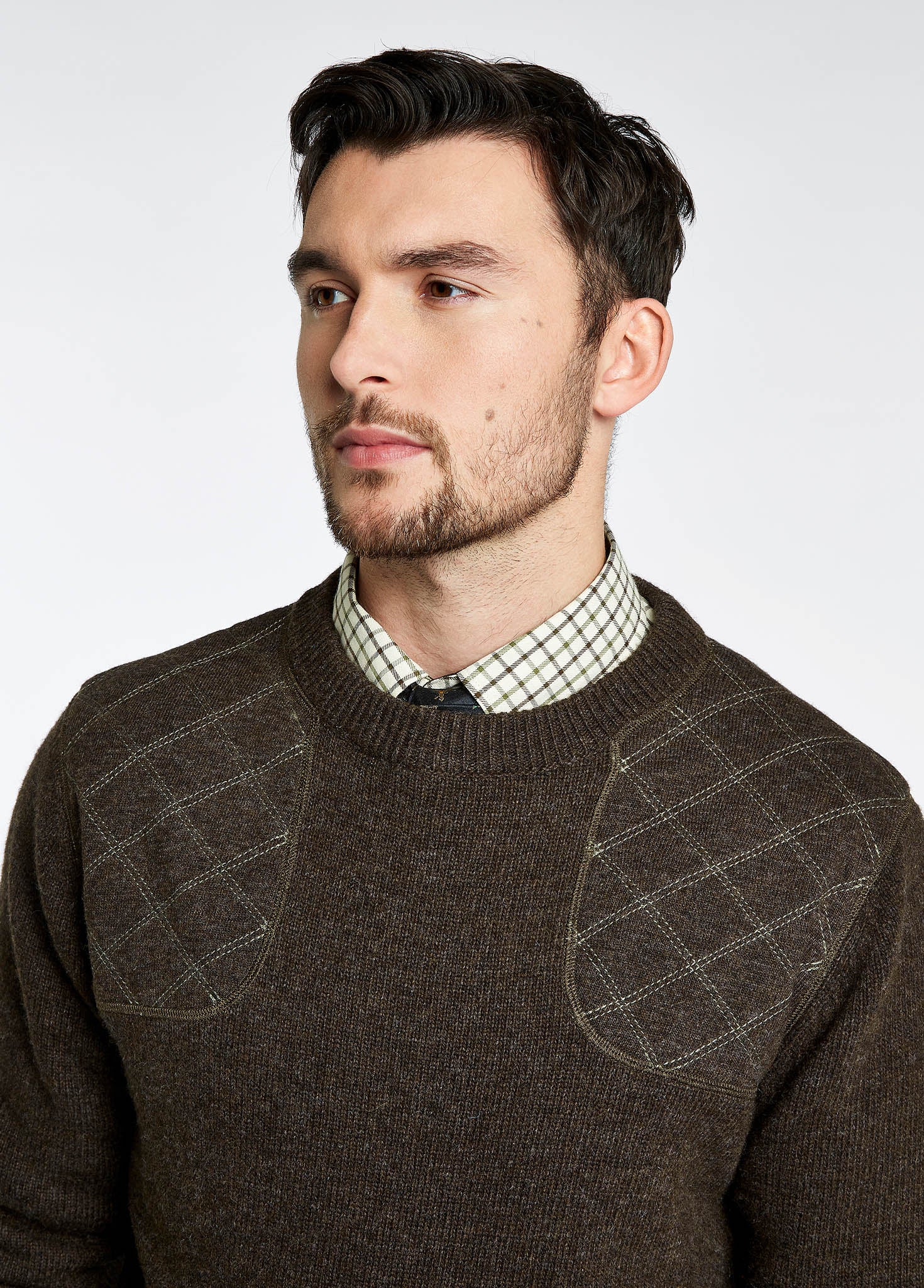 Clarinbridge Crew Neck Sweater - Mahogany - Image 4