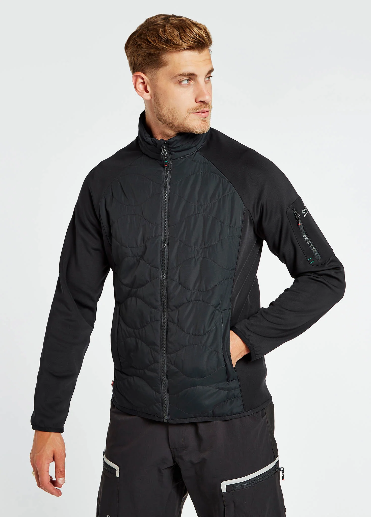 Atlantica Mens Hybrid Jacket - Graphite - Image 3