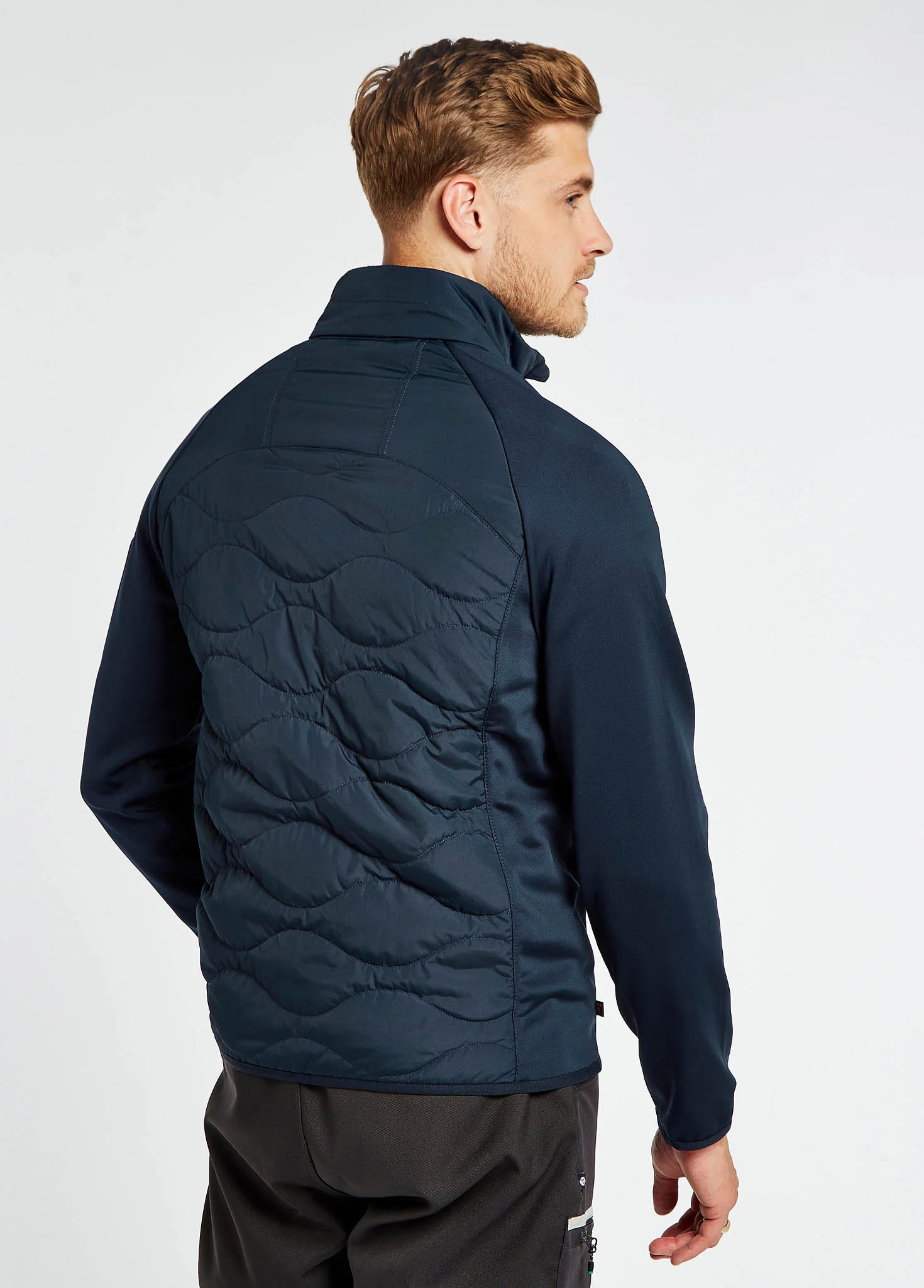 Atlantica Mens Hybrid Jacket - Navy - Image 5