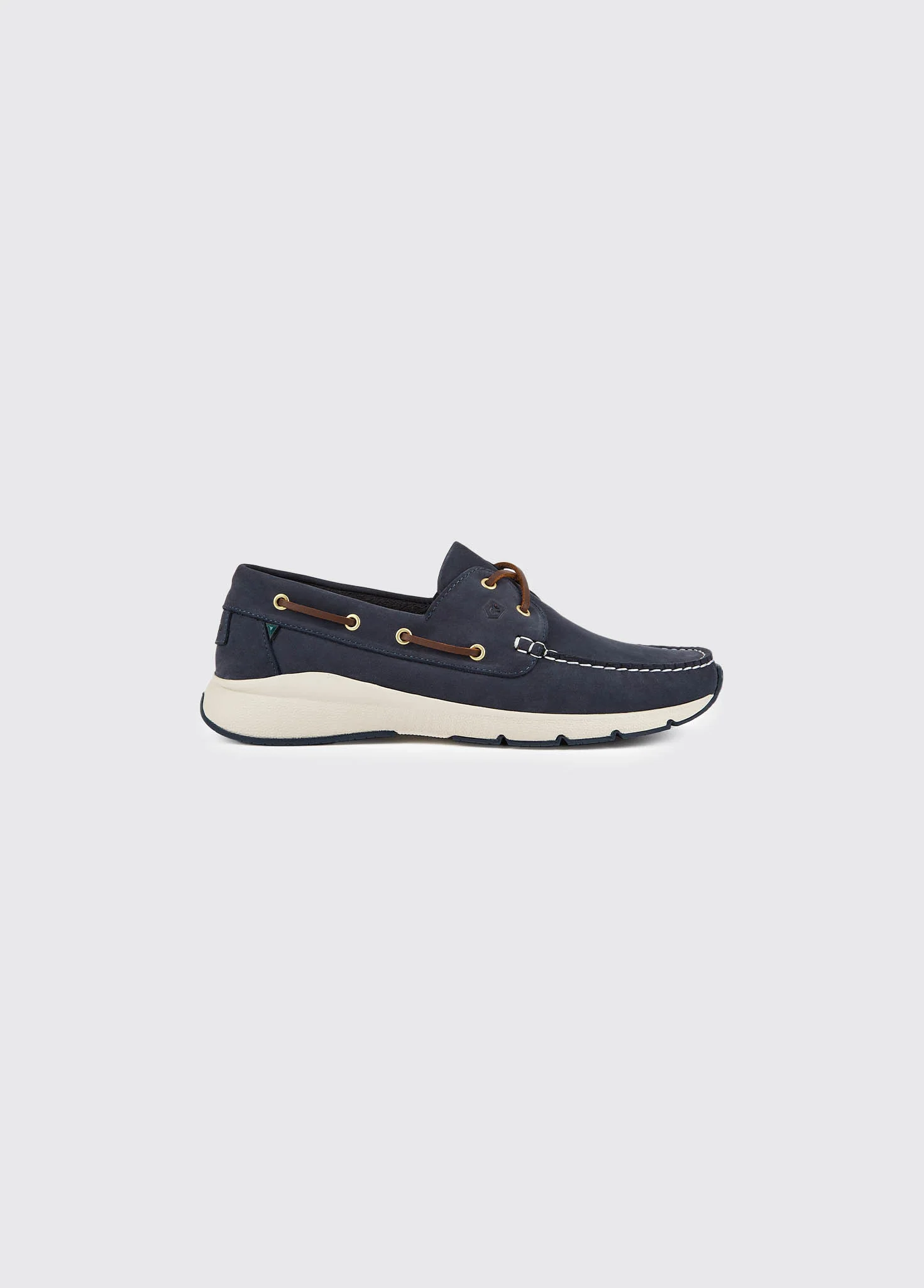 Dungarvan Mens Lightweight Deck Shoe - Denim - Image 4