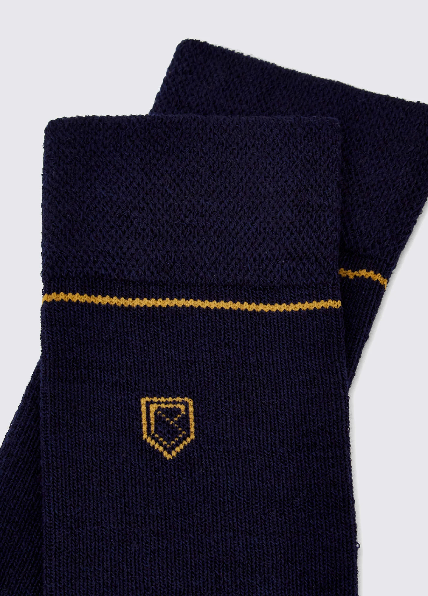Lambeg Mens Long PrimaLoft® Sock - Navy - Image 3
