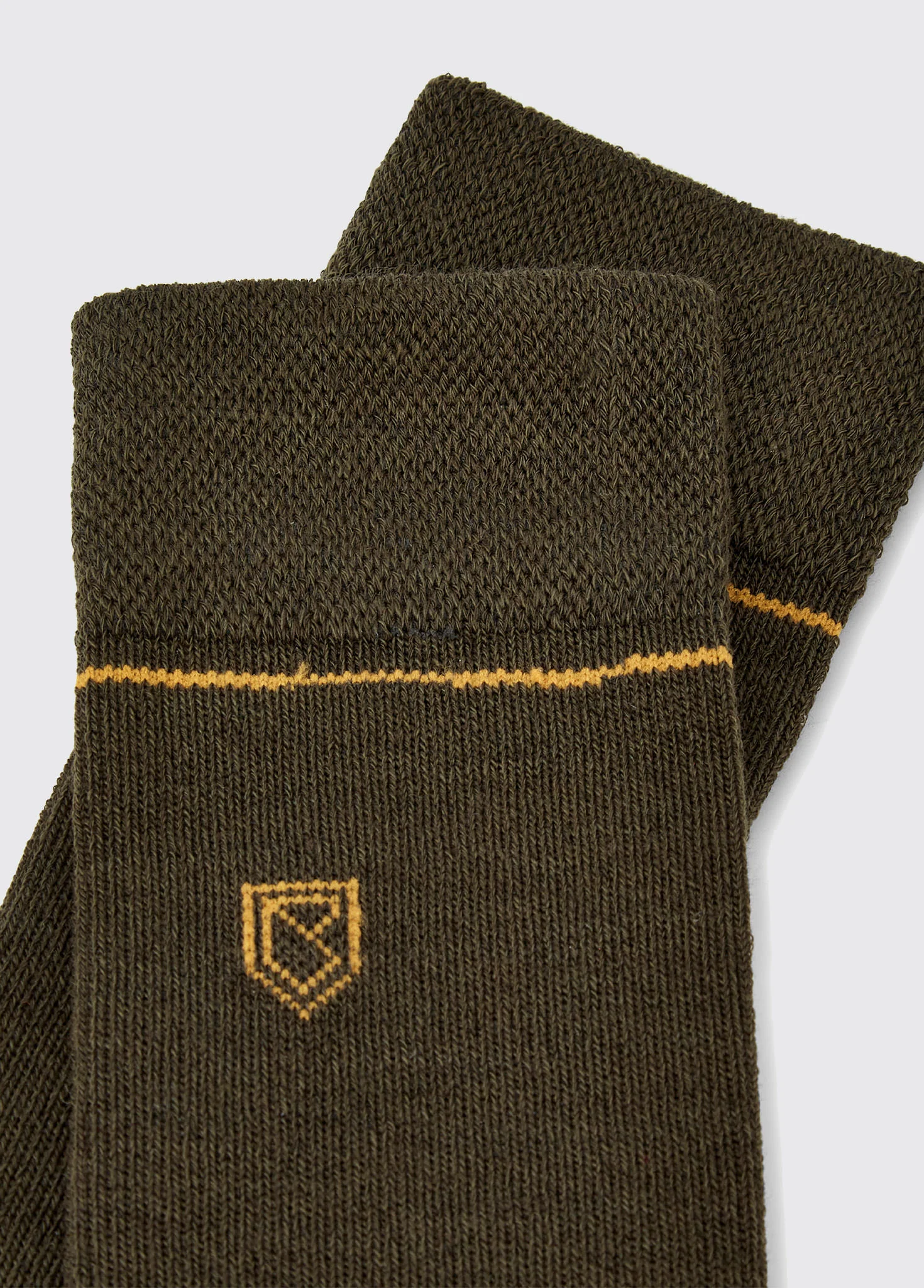 Lambeg Mens Long PrimaLoft® Sock - Olive - Image 3