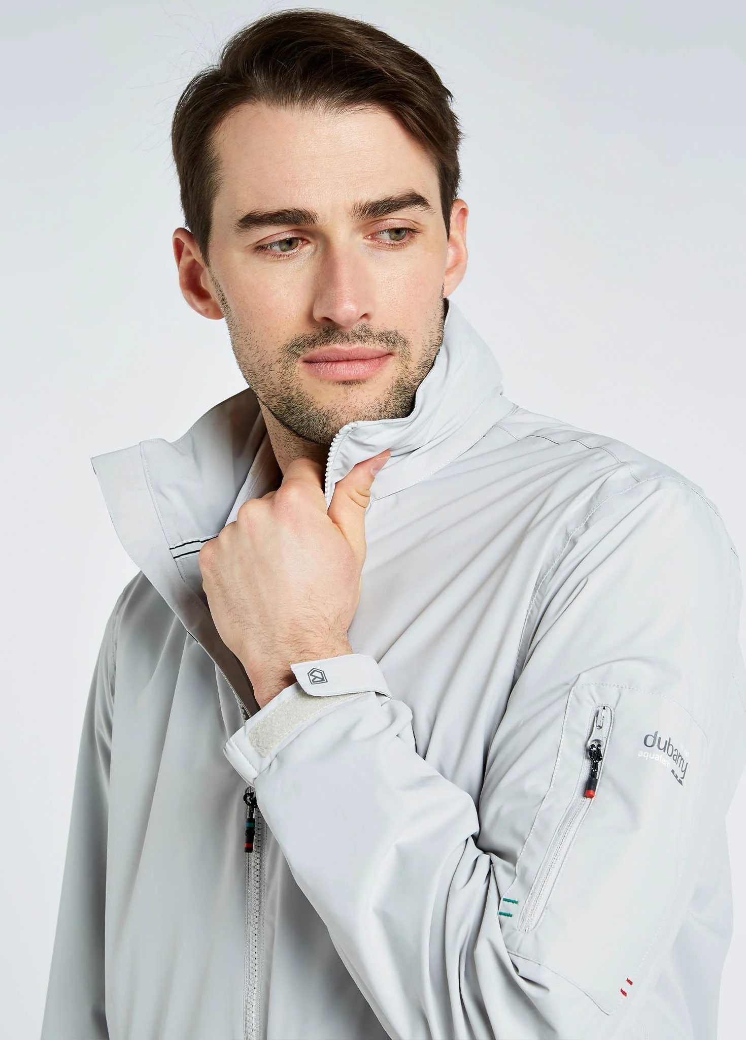 Levanto Men's Crew Jacket - Platinum - Image 6