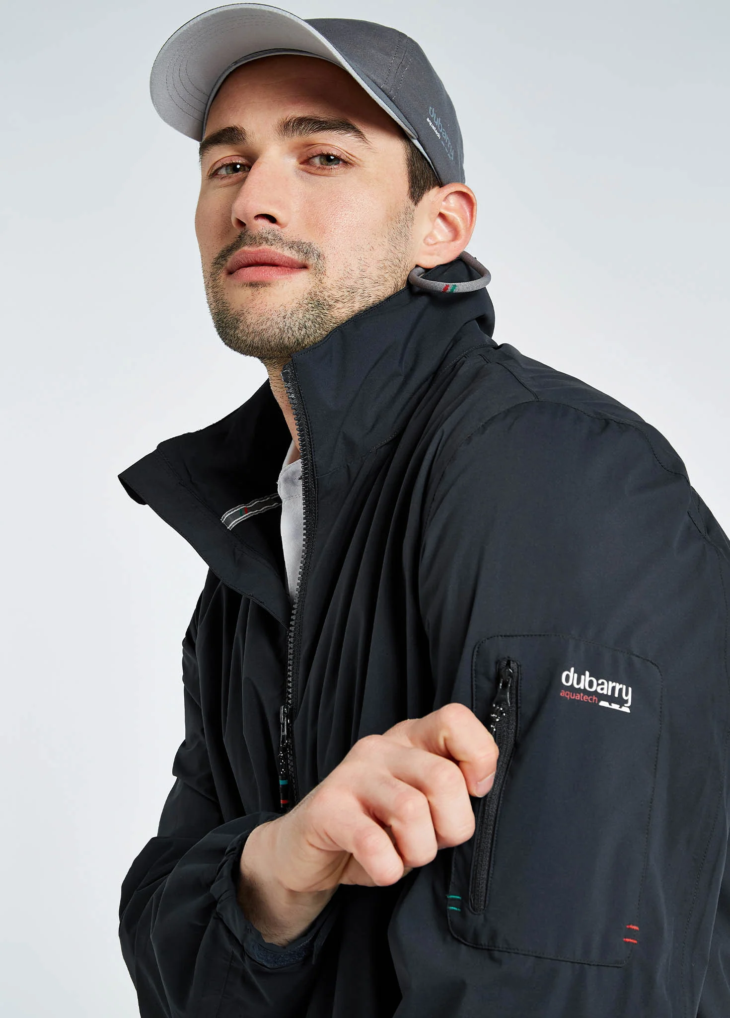 Croatia Men's Fleece-lined Crew Jacket - Graphite - Image 5