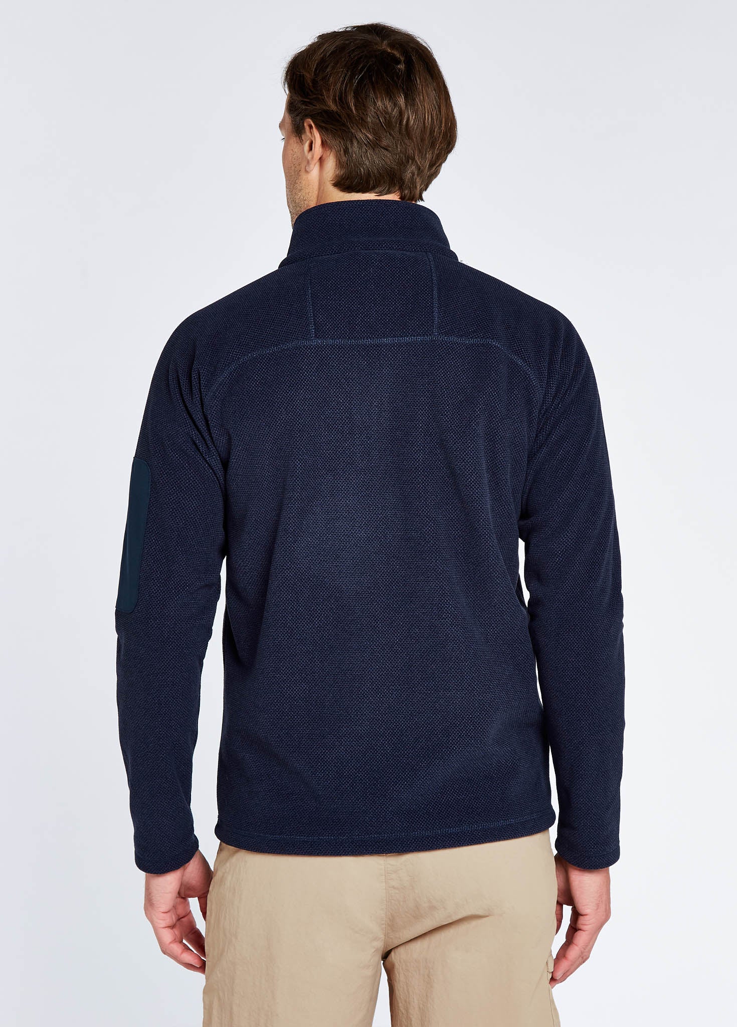 Monaco Mens Quarter-zip Fleece - Navy - Image 4