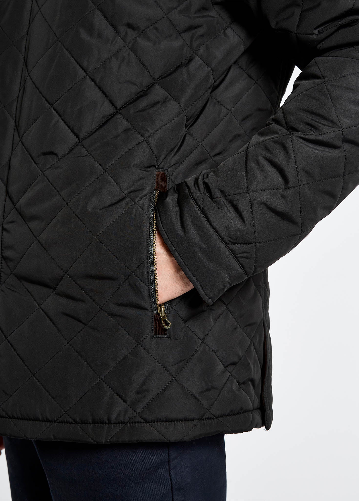Mountusher Quilted Jacket - Black - Image 5