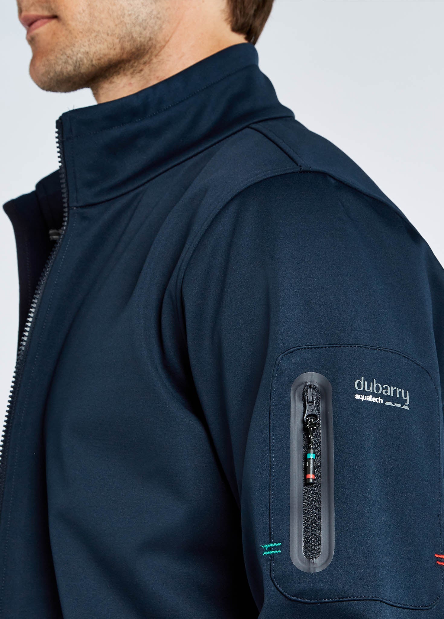 Ibiza Mens Softshell Jacket - Navy - Image 6