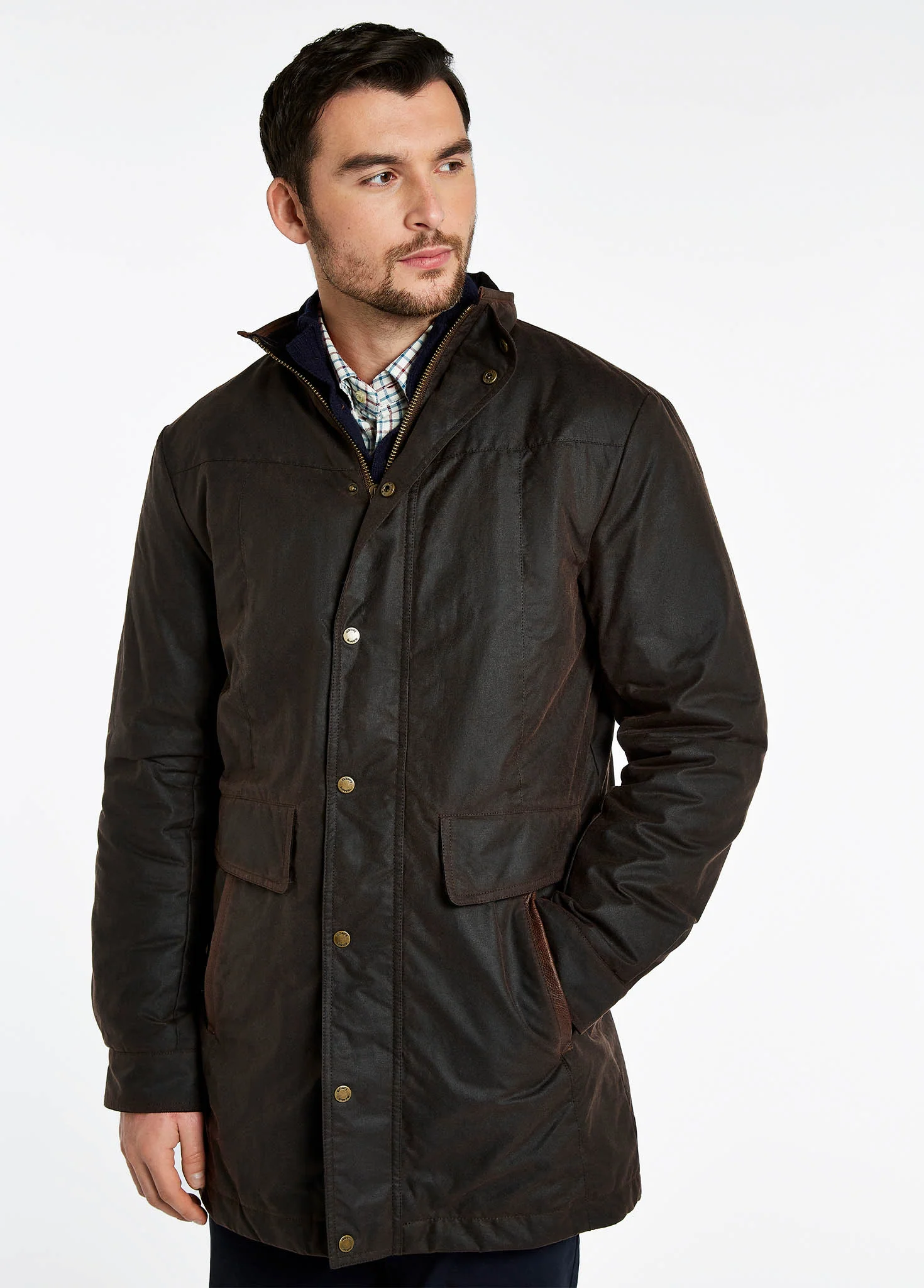 Chalkhill Wax Jacket - Java - Image 4