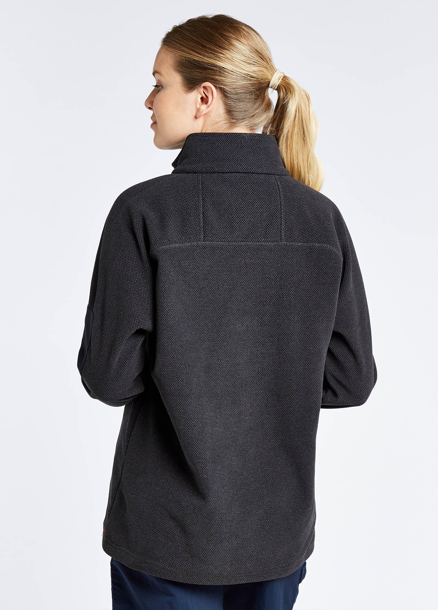 Monaco Ladies Quarter-zip Fleece - Graphite - Image 4