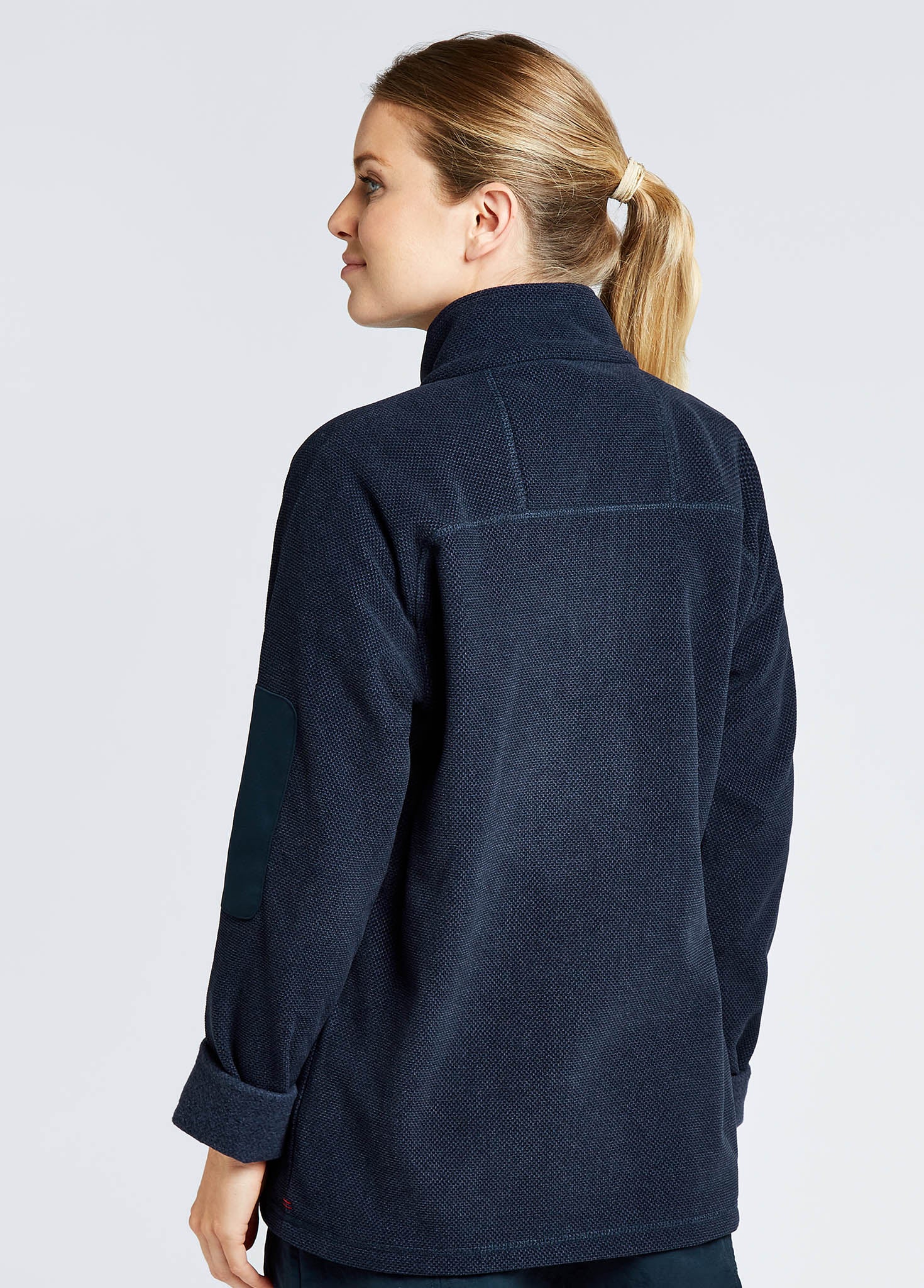 Monaco Ladies Quarter-zip Fleece - Navy - Image 4