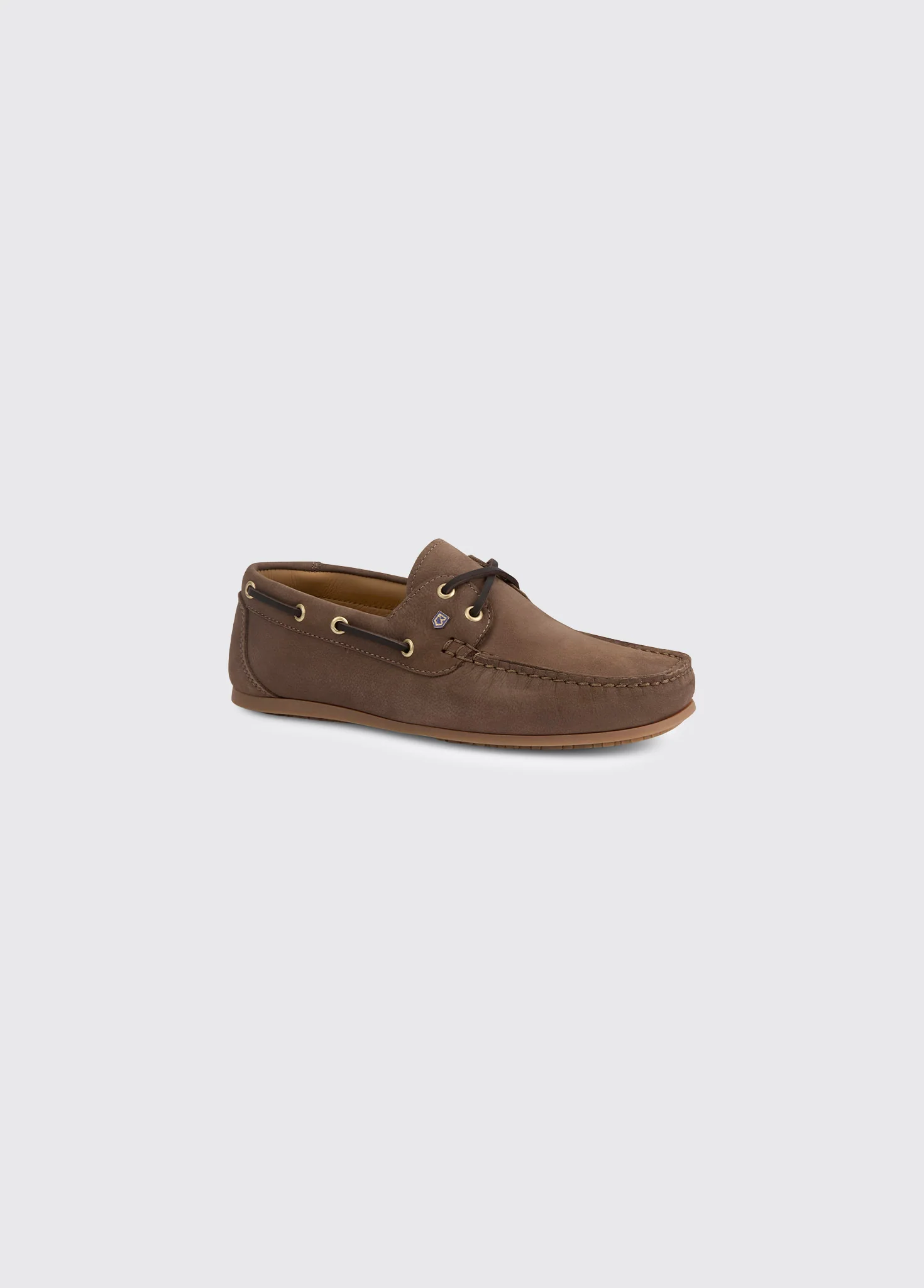 Neptune Ladies Soft Leather Deck Shoe - Café - Image 4