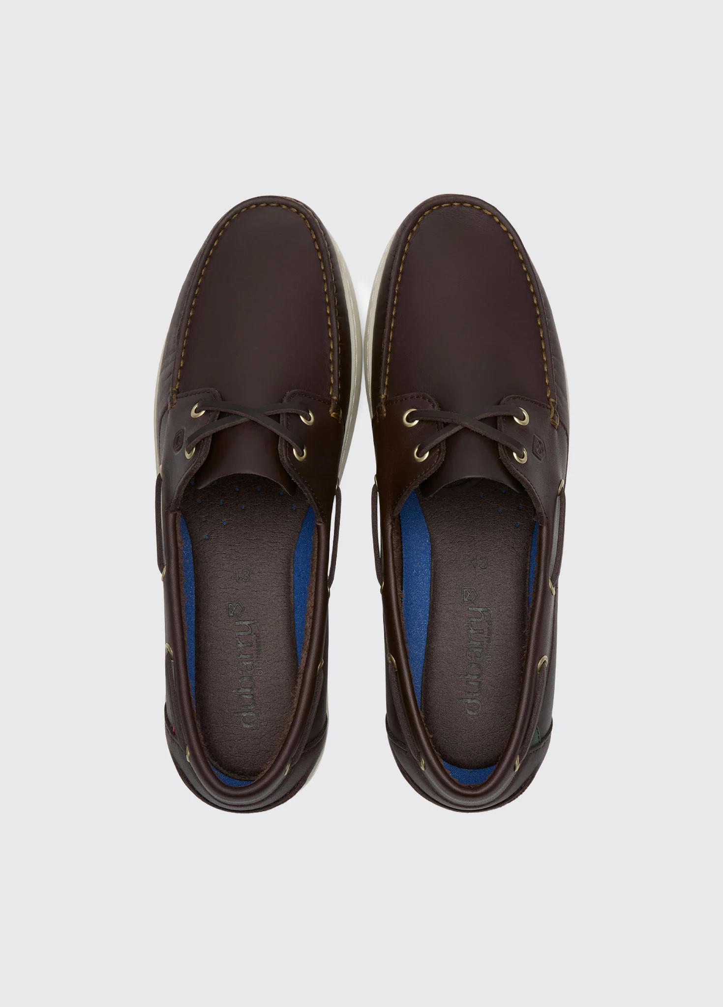 Oceania Mens dubarrylite™ Two Eye-Tie Moccasin - Mocha - Image 5